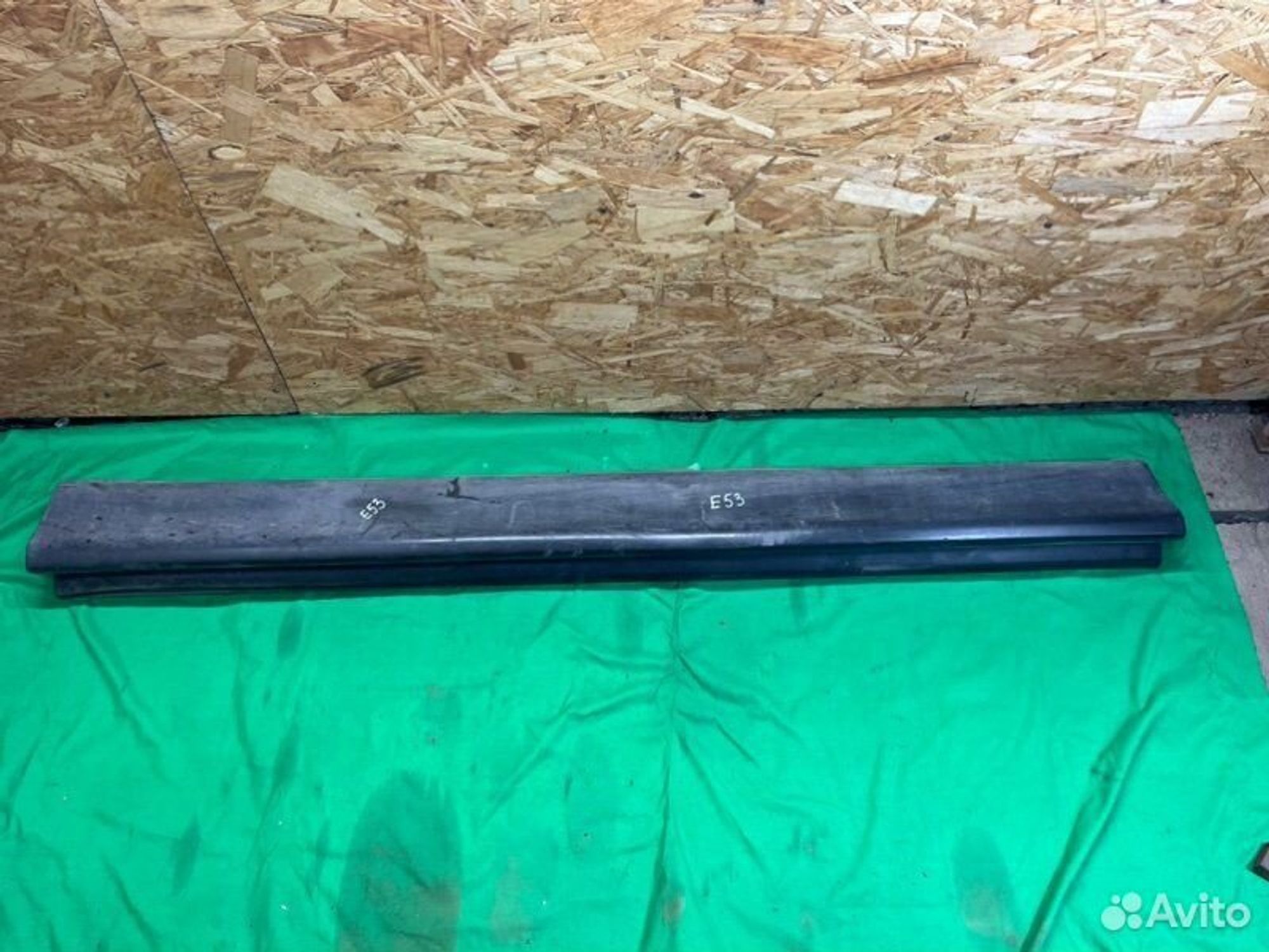 Накладка на порог наружная Bmw X5 E53 M54B30 2002, 1500 рублей, Семиозерка