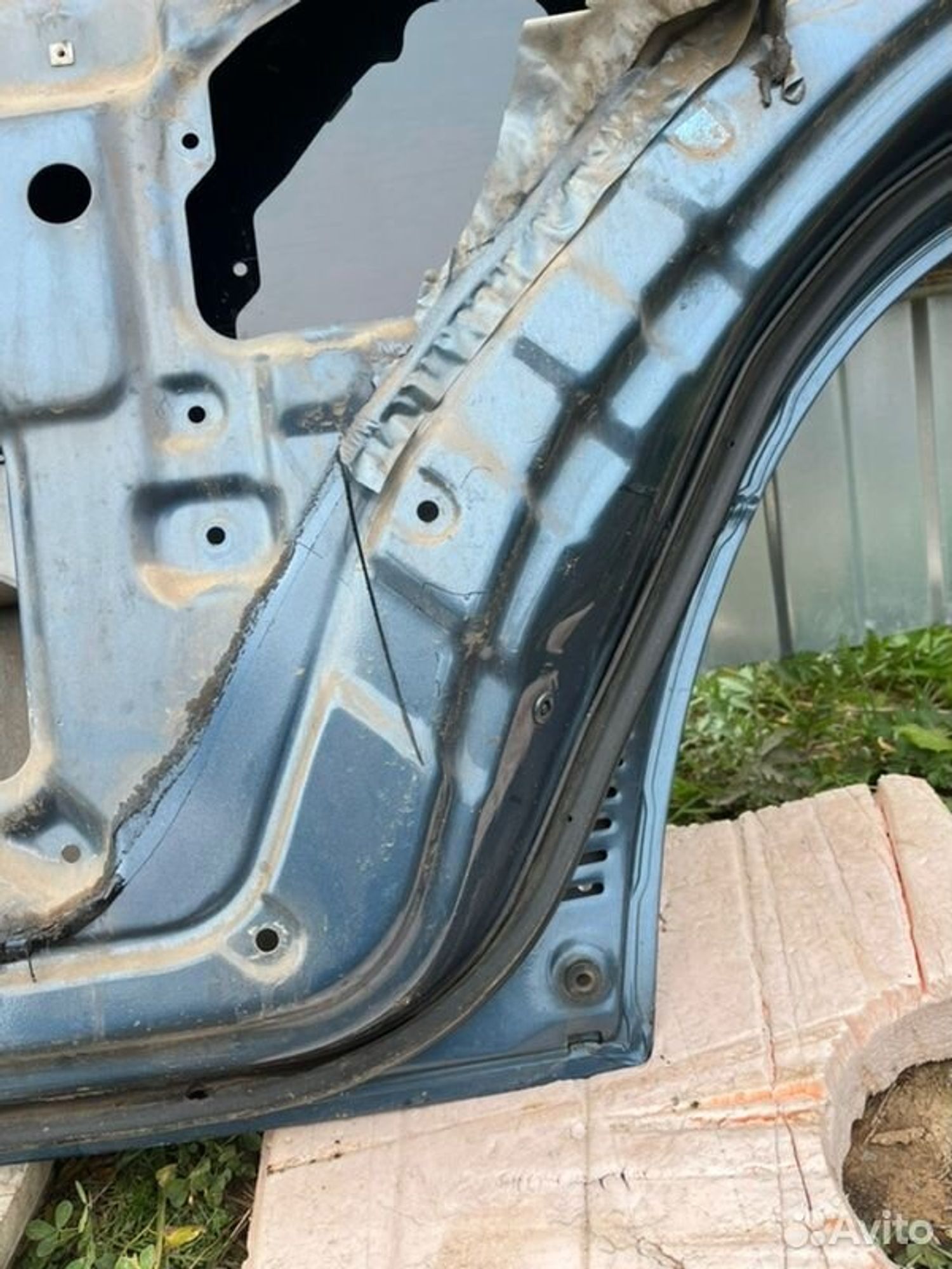 Дверь боковая задняя правая Mitsubishi Pajero 6G72, 5000 рублей, Семиозерка