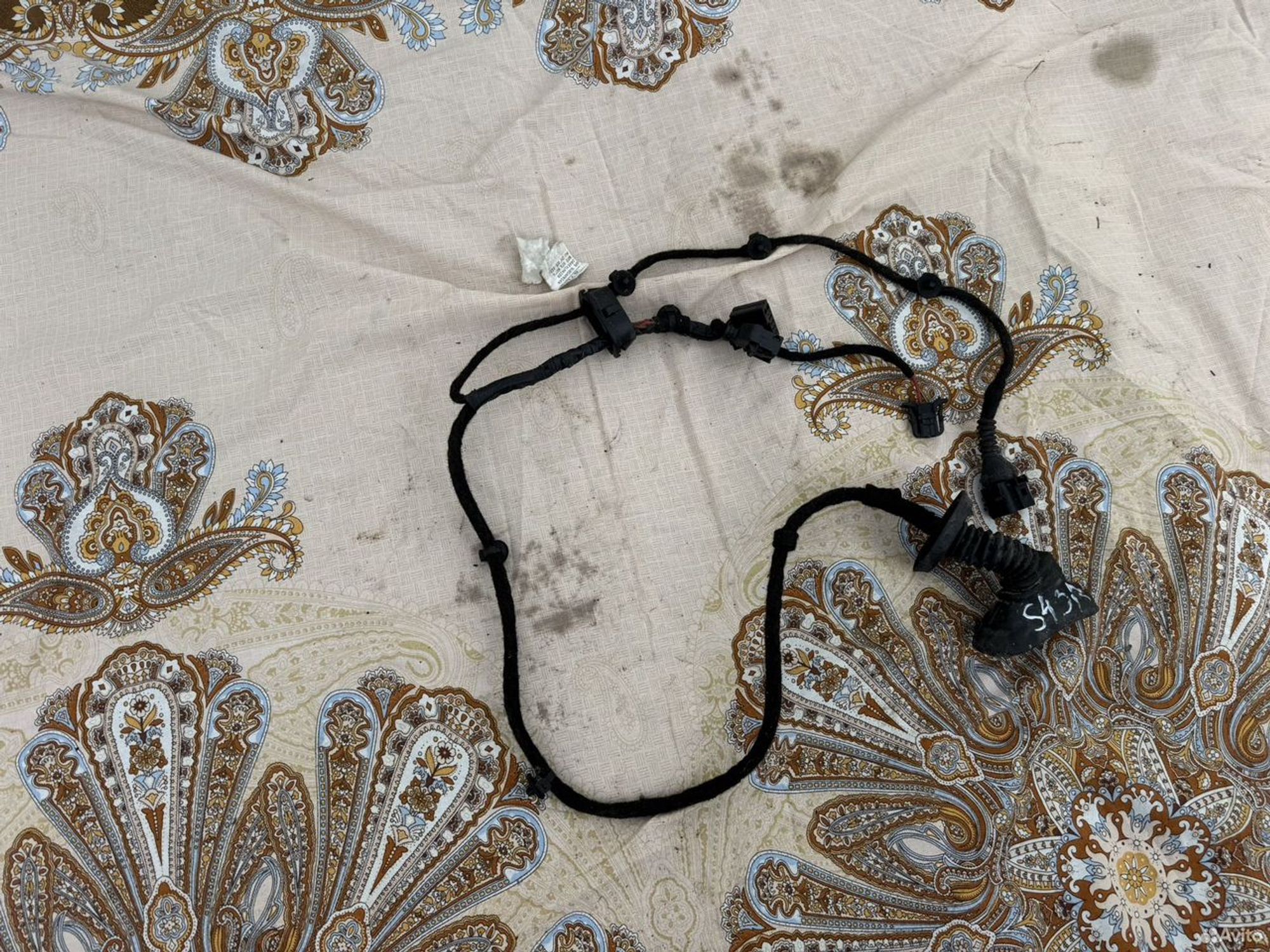 Проводка двери задняя правая Audi A4 S4 B6 B7, 1000 рублей, Семиозерка