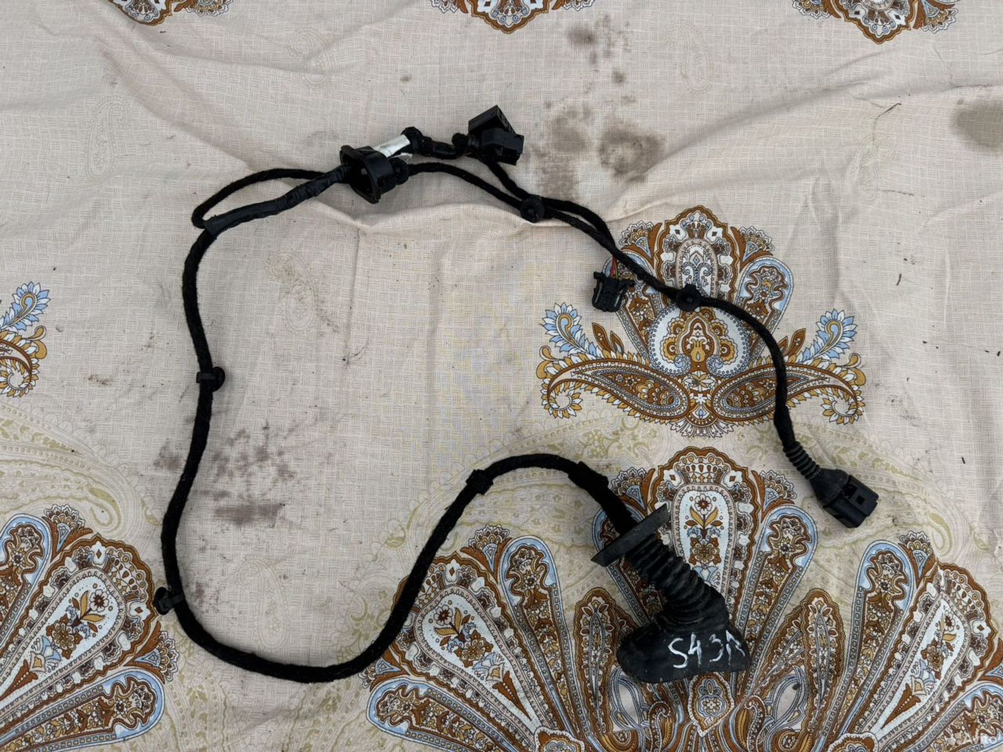 Проводка двери задняя правая Audi A4 S4 B6 B7, 1000 рублей, Семиозерка