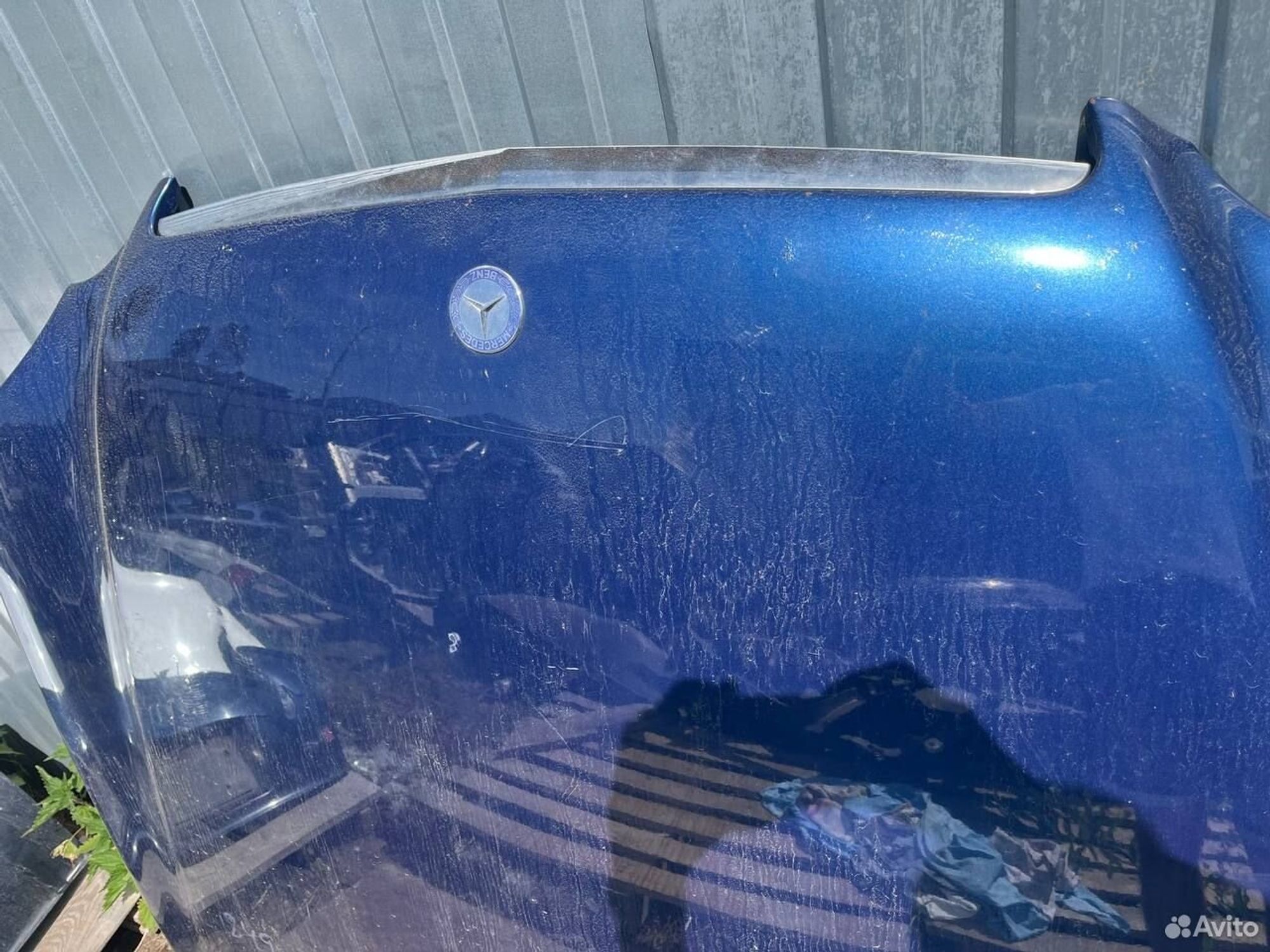 Капот mercedes c-класс w203, 7000 рублей, Семиозерка