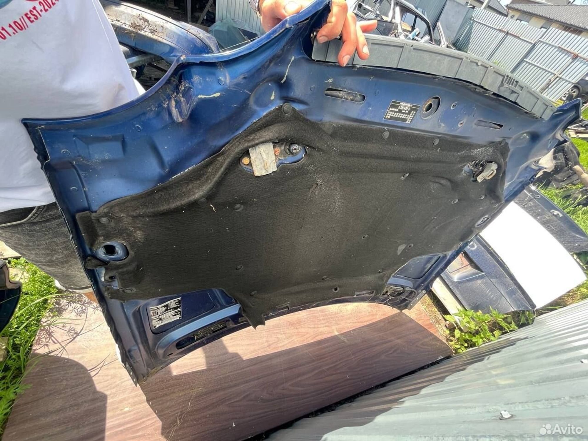 Капот mercedes c-класс w203, 7000 рублей, Семиозерка