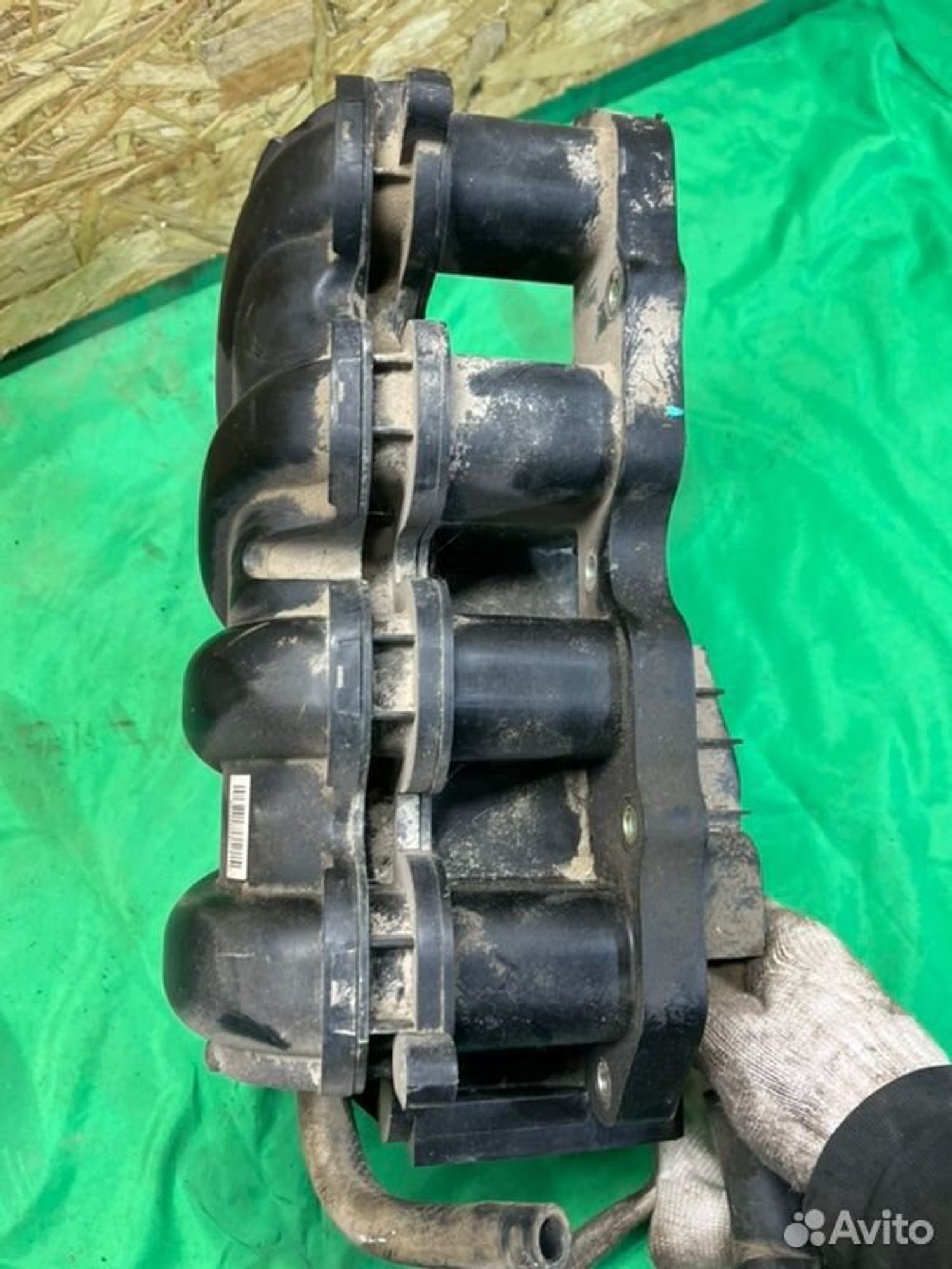 Коллектор впускной Kia Rio G4FA, 5500 рублей, Семиозерка