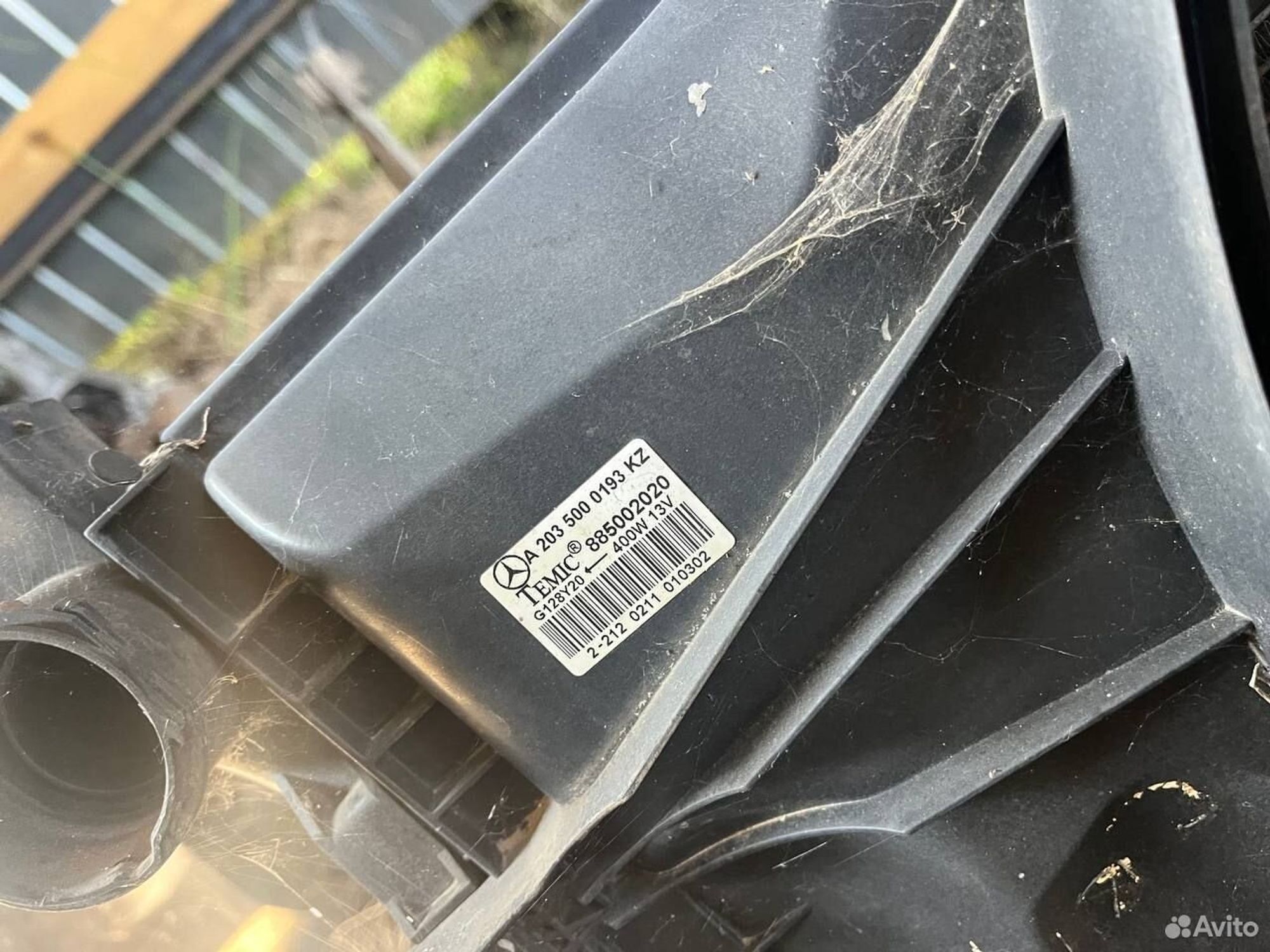 Кассета радиатора Mercedes w203 coupe, 20000 рублей, Семиозерка