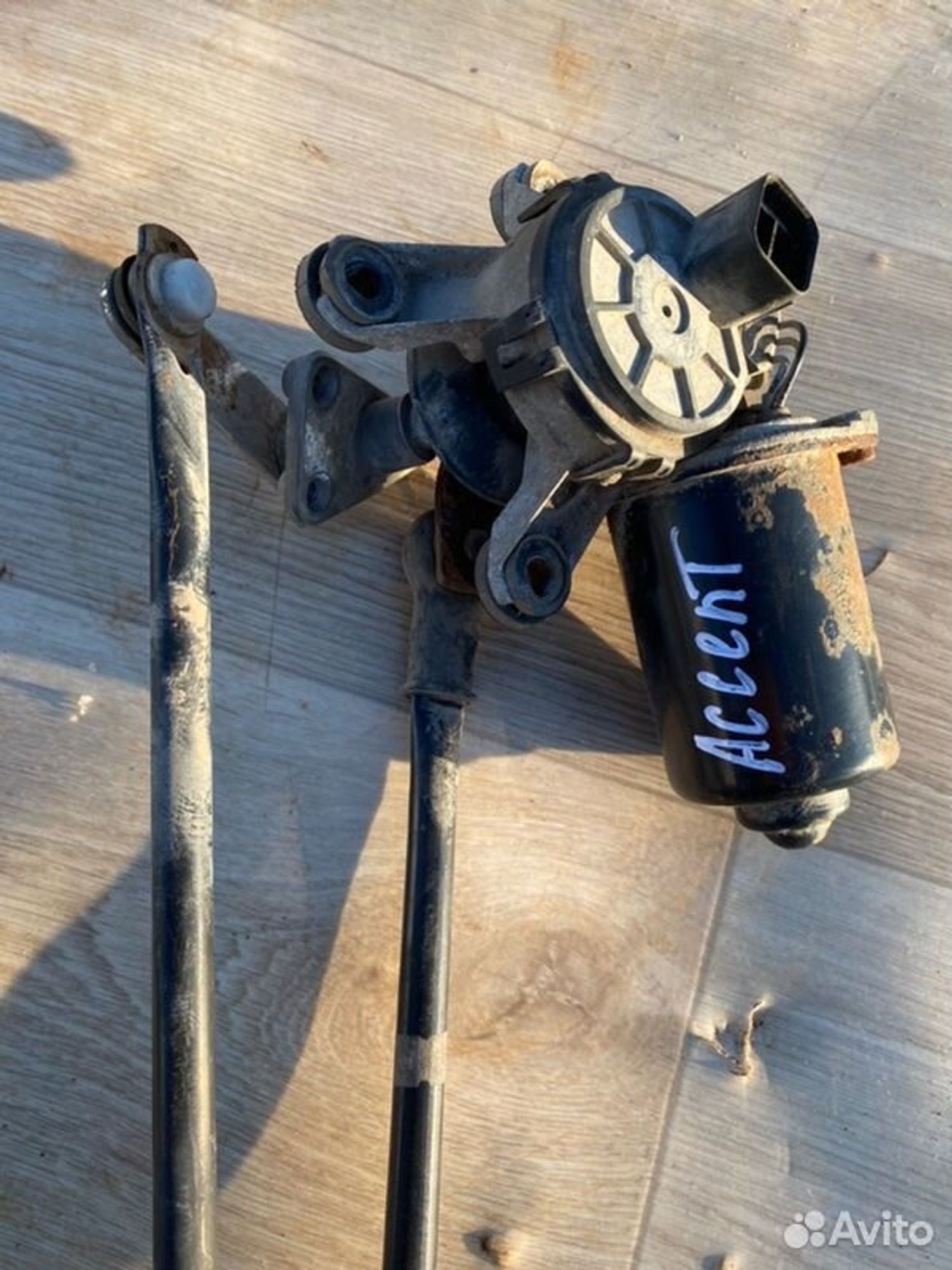 Трапеция дворников Hyundai Accent G4EB 2006, 3000 рублей, Семиозерка