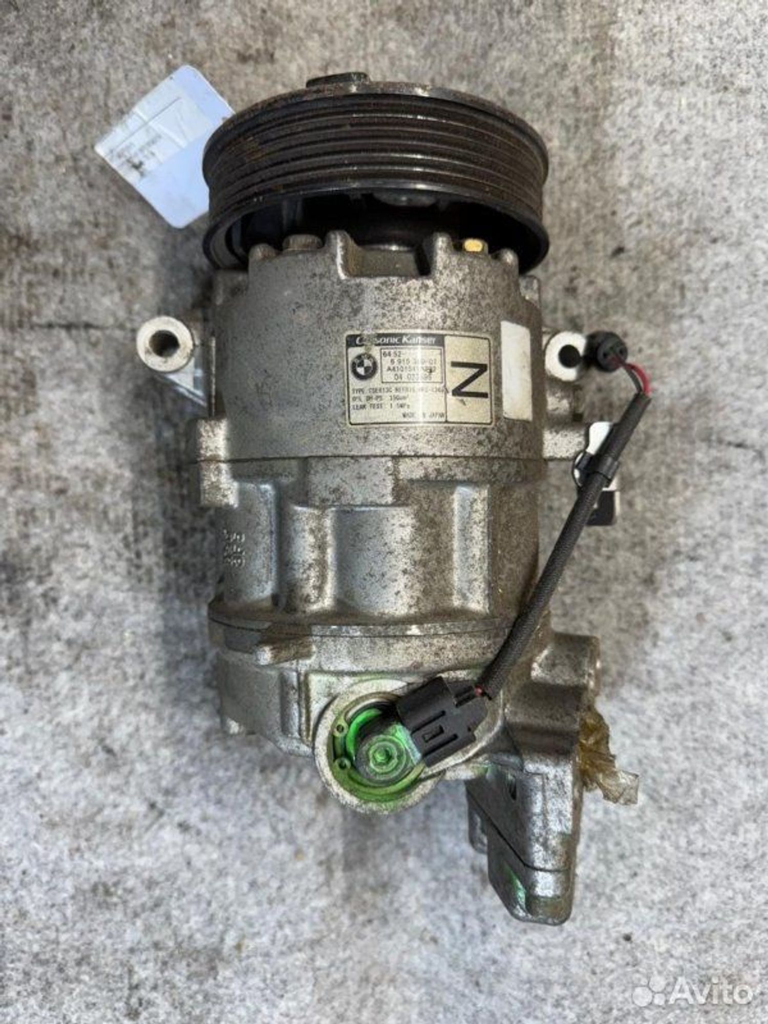 Компрессор кондиционера Bmw 5 E90 N46B21BA 2009, 8000 рублей, Семиозерка