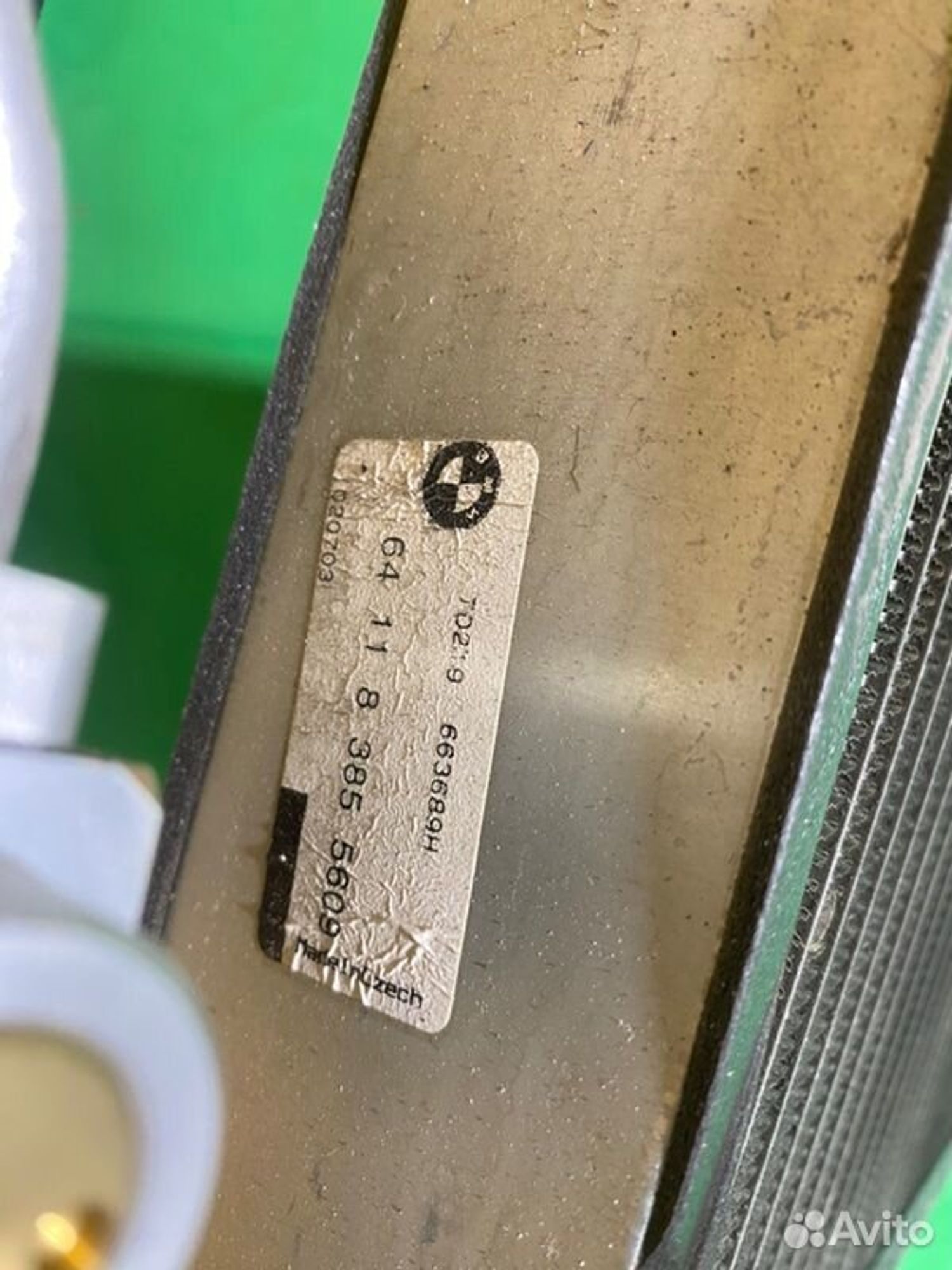 Радиатор кондиционера Bmw X5 E53 M57D30 2003, 2000 рублей, Семиозерка