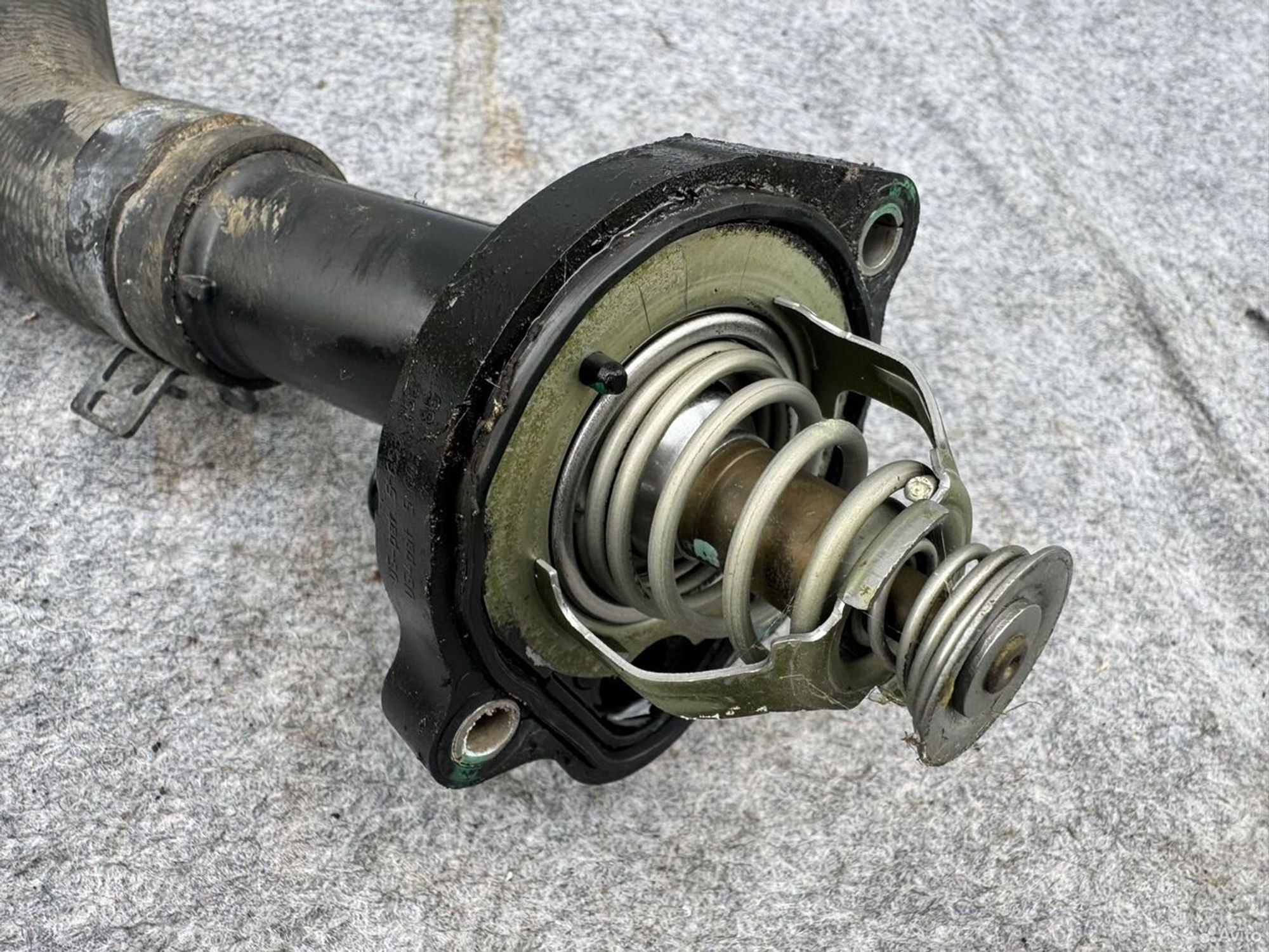 Корпус термостата патрубок Mazda 3 BK, L3-VE, 1800 рублей, Семиозерка