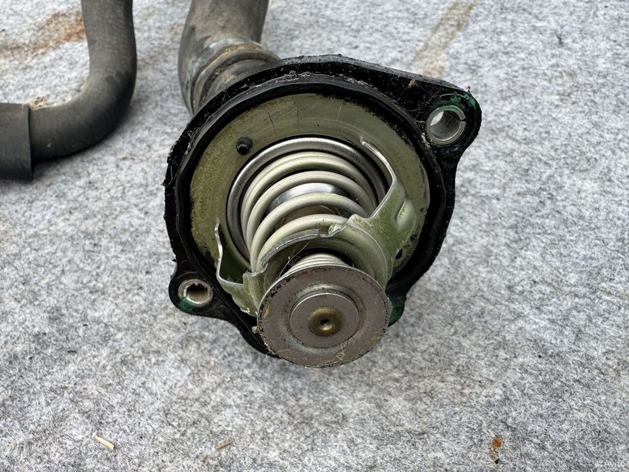 Корпус термостата патрубок Mazda 3 BK, L3-VE, 1800 рублей, Семиозерка