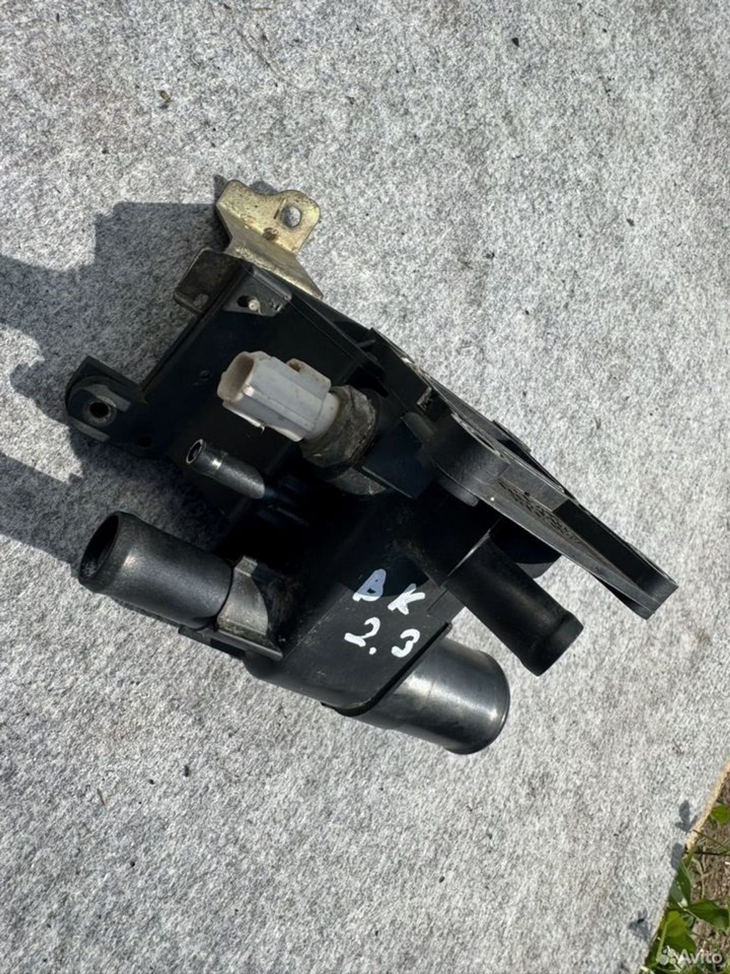 Фланец тройник системы охлаждения Mazda 3 LF 2.0, 1700 рублей, Семиозерка