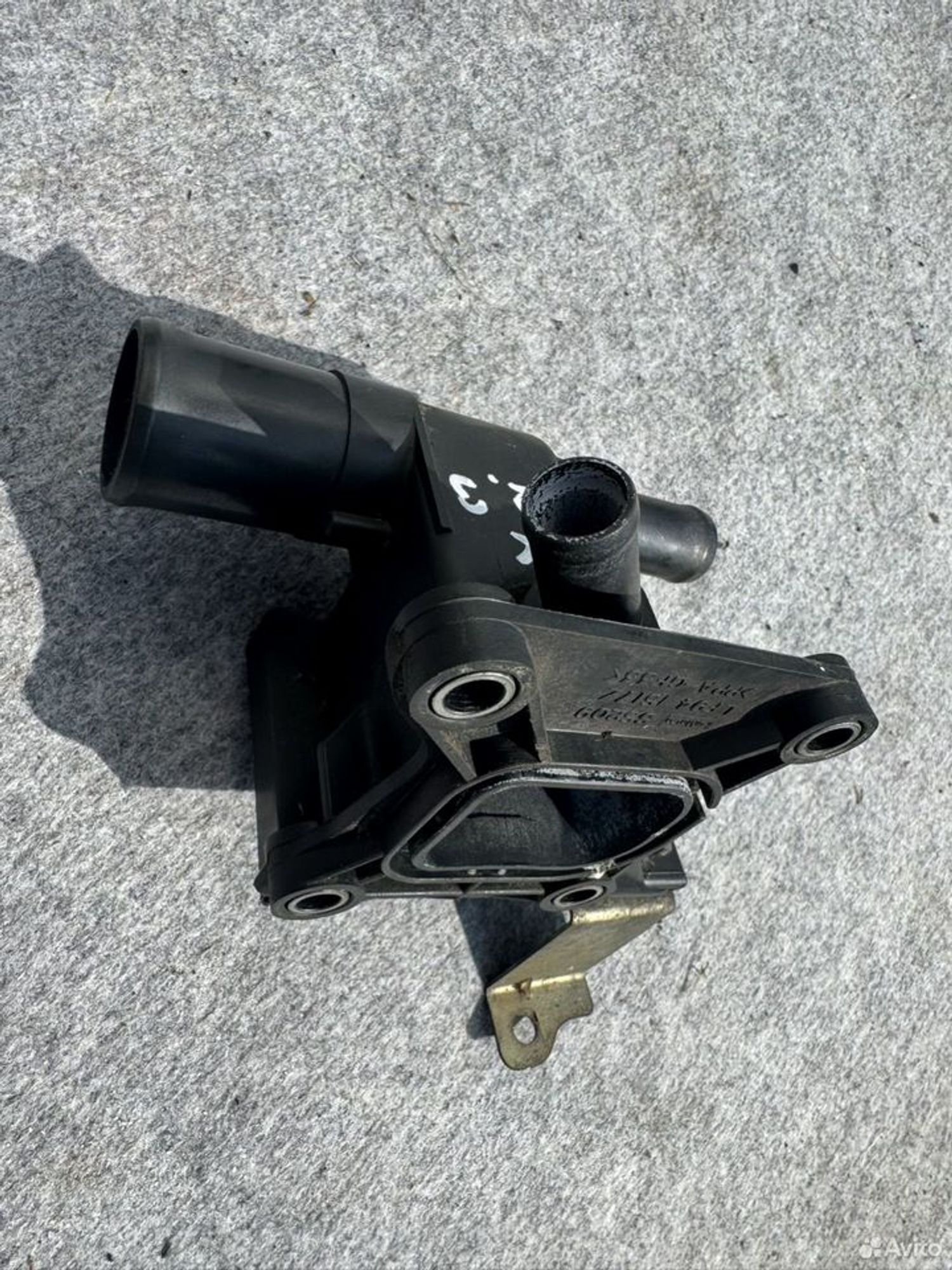 Фланец тройник системы охлаждения Mazda 3 LF 2.0, 1700 рублей, Семиозерка