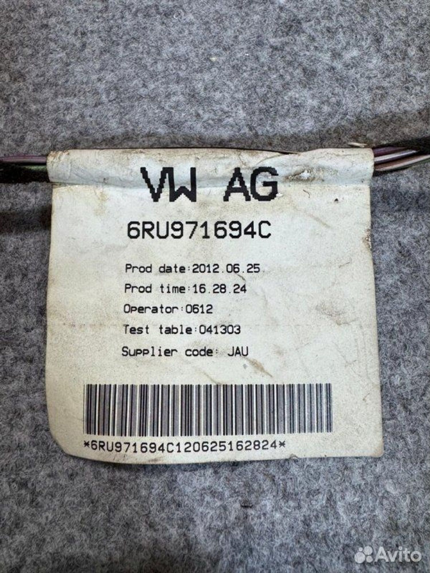 Проводка двери задняя правая Volkswagen Polo CFN, 1000 рублей, Семиозерка