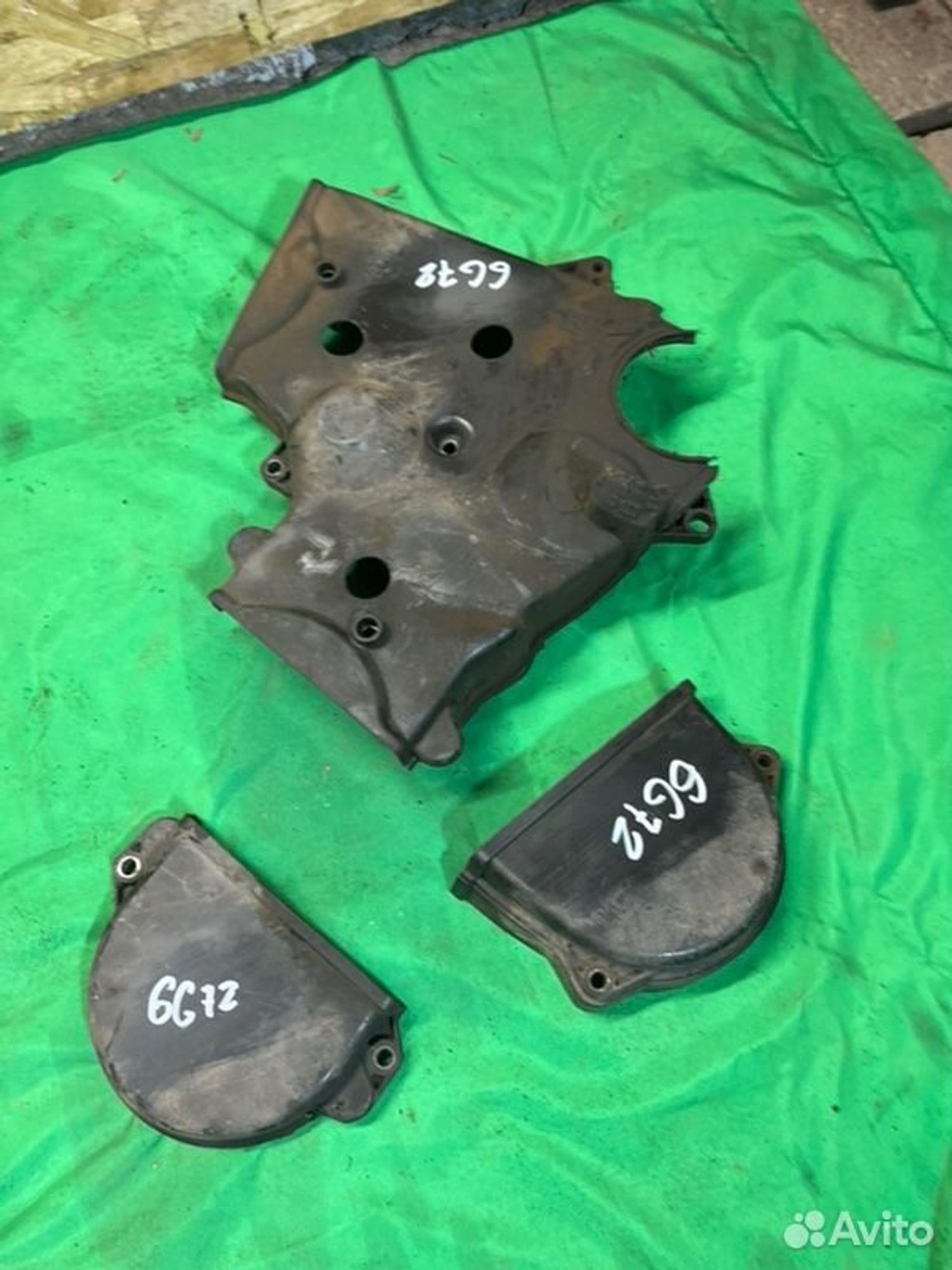 Боковая крышка двигателя Mitsubishi Pajero 6G72, 1800 рублей, Семиозерка