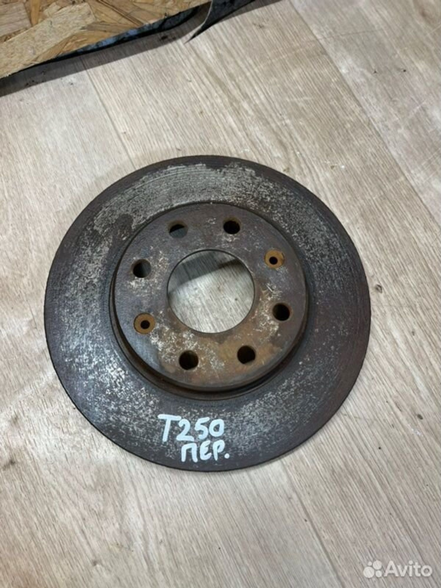 Диск тормозной передний Chevrolet Aveo T250 F14D3, 1000 рублей, Семиозерка