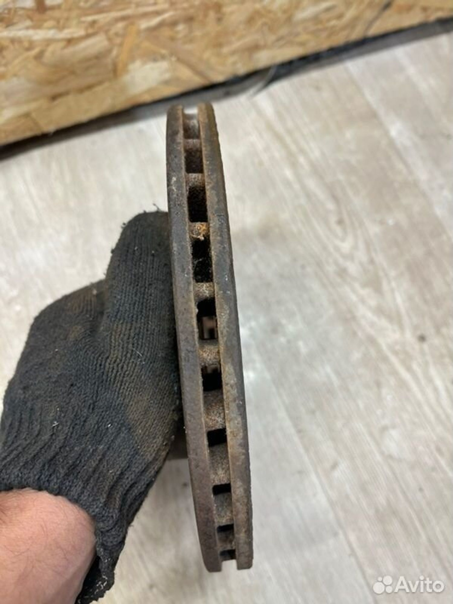 Диск тормозной передний Chevrolet Aveo T250 F14D3, 1000 рублей, Семиозерка