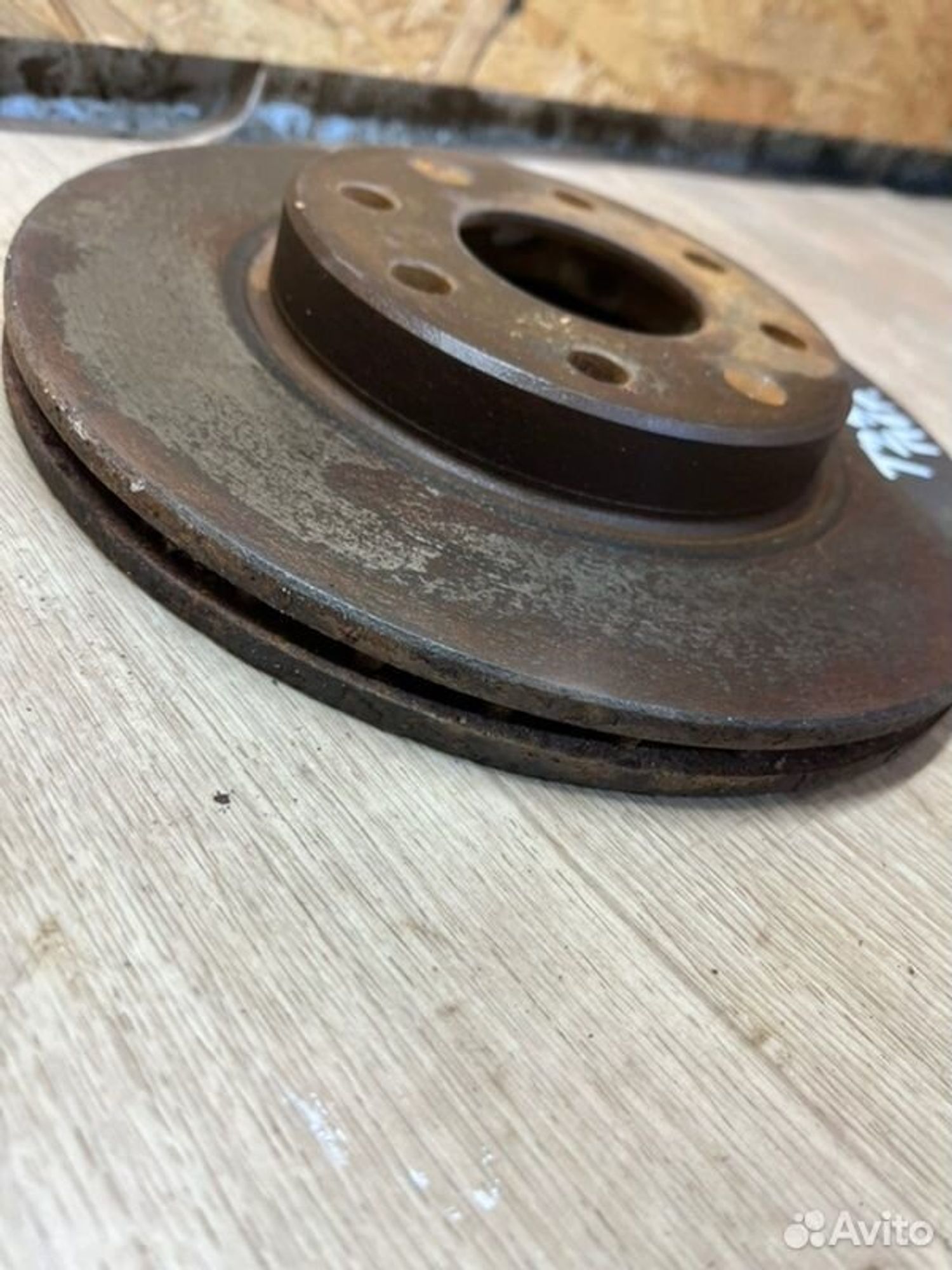 Диск тормозной передний Chevrolet Aveo T250 F14D3, 1000 рублей, Семиозерка