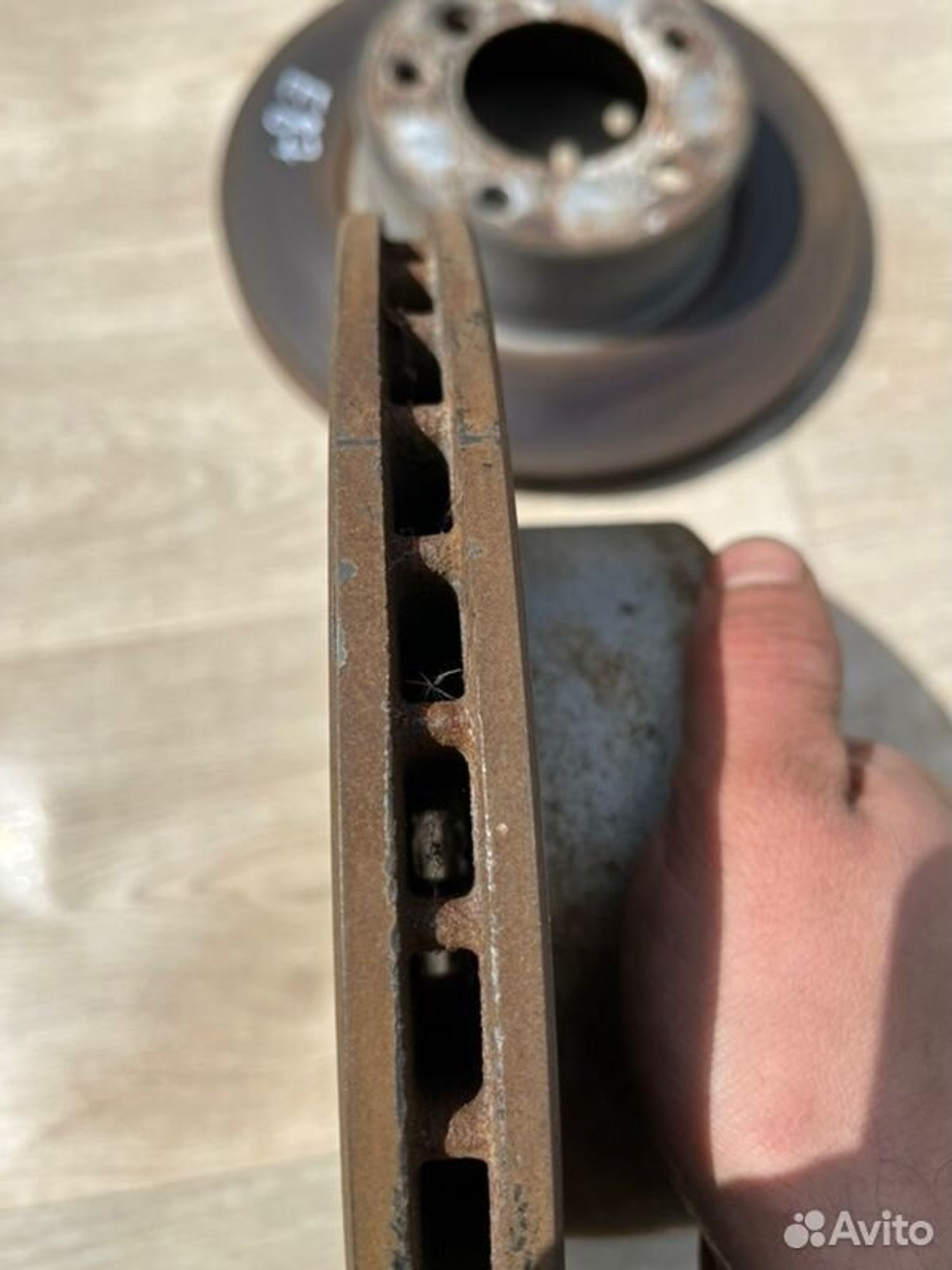 Диск тормозной Bmw 1 E87 M47D20 2006, 1800 рублей, Семиозерка