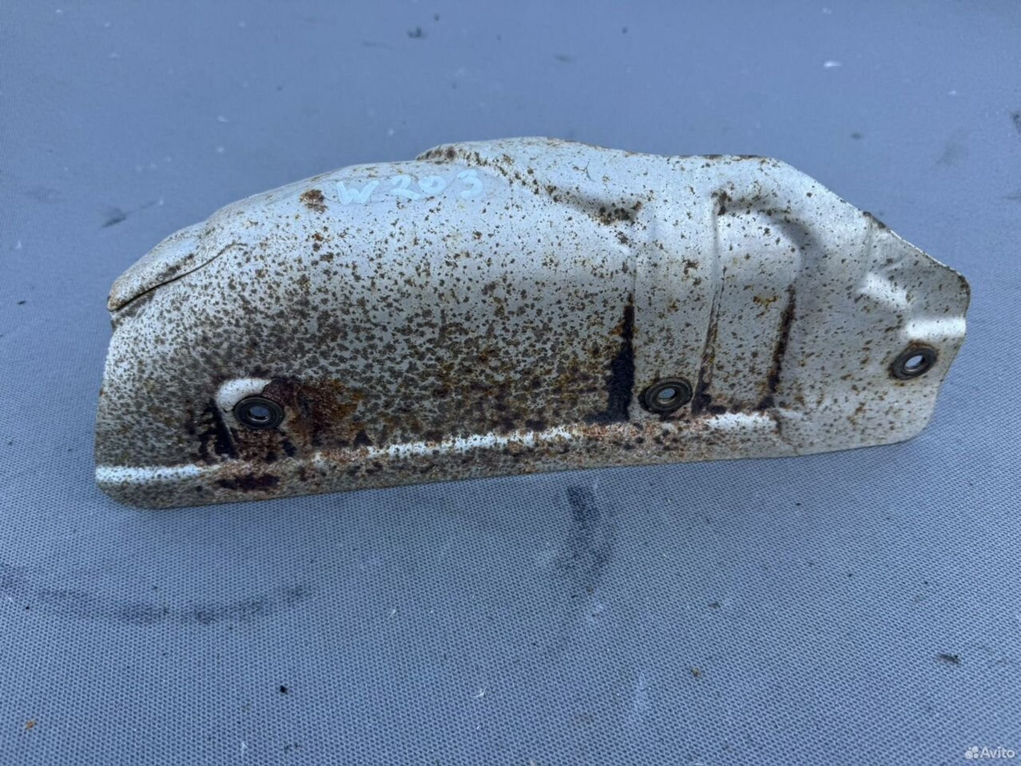 Тепловой экран коллектора Mercedes w203, 1000 рублей, Семиозерка