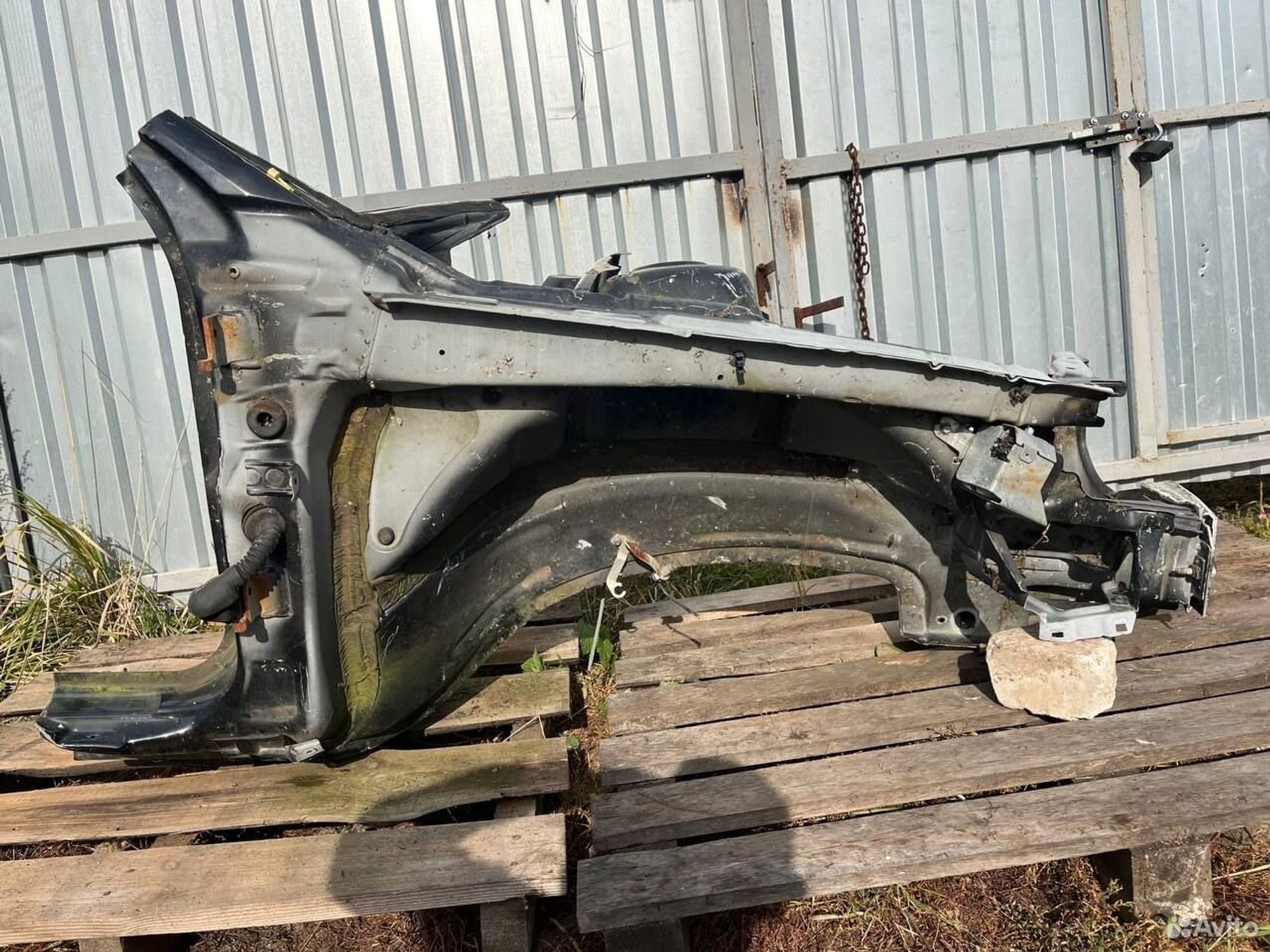 Лонжерон правый Volvo S60 2000-2009, 9500 рублей, Семиозерка