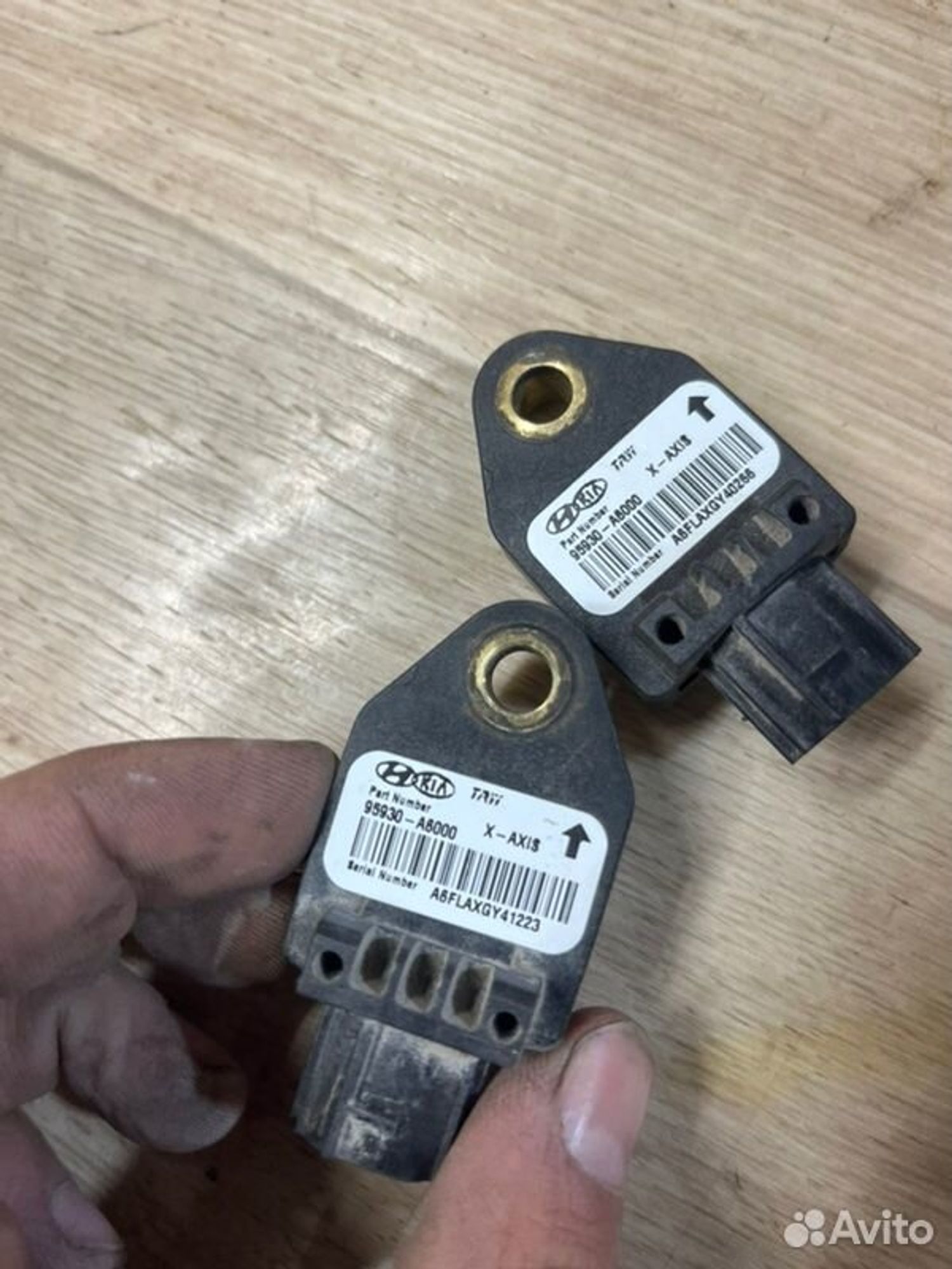 Датчик удара Kia Ceed JD G4FG 2013, 700 рублей, Семиозерка