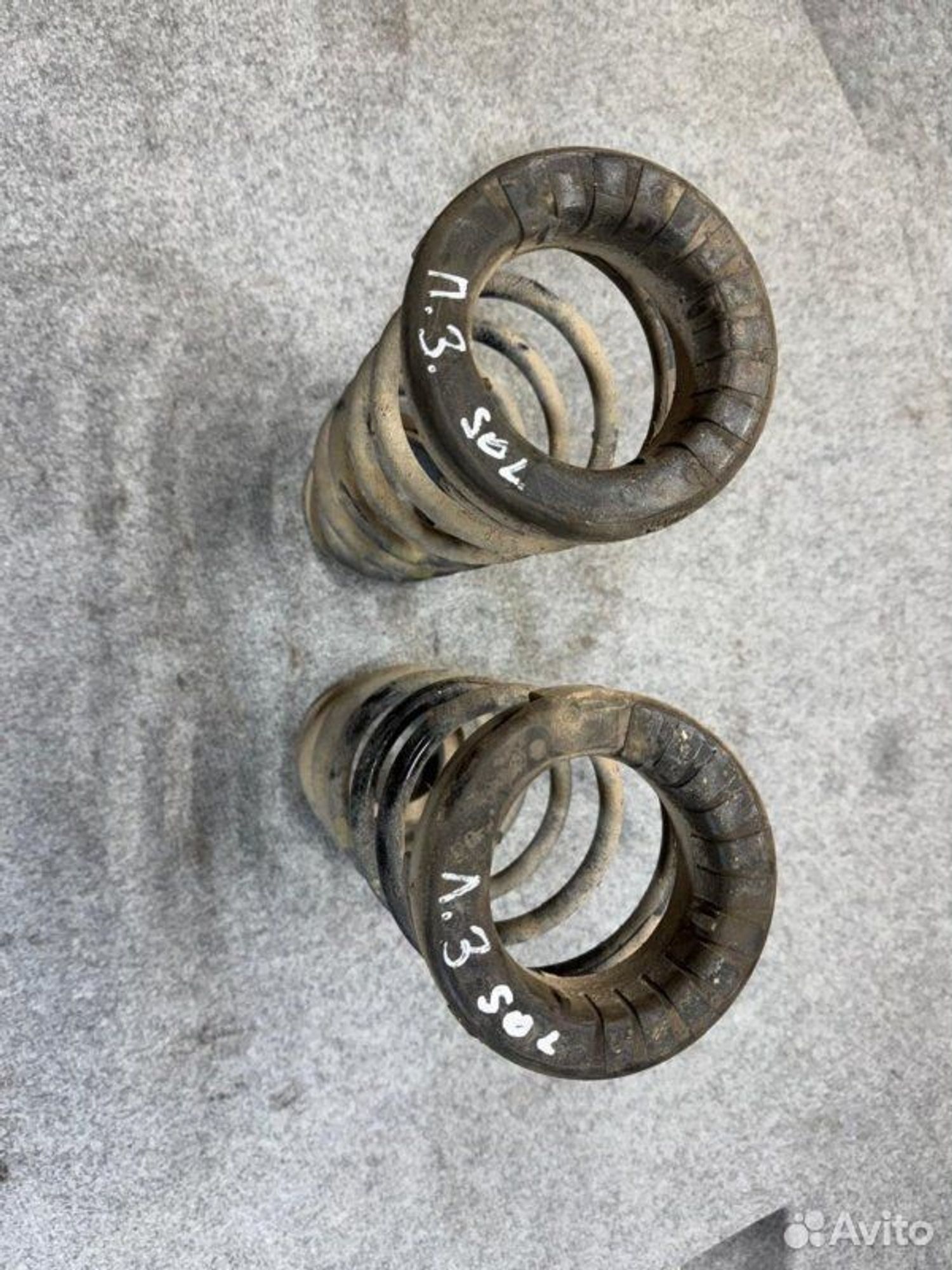 Пружина подвески задняя Hyundai Solaris G4FC 2013, 2500 рублей, Семиозерка