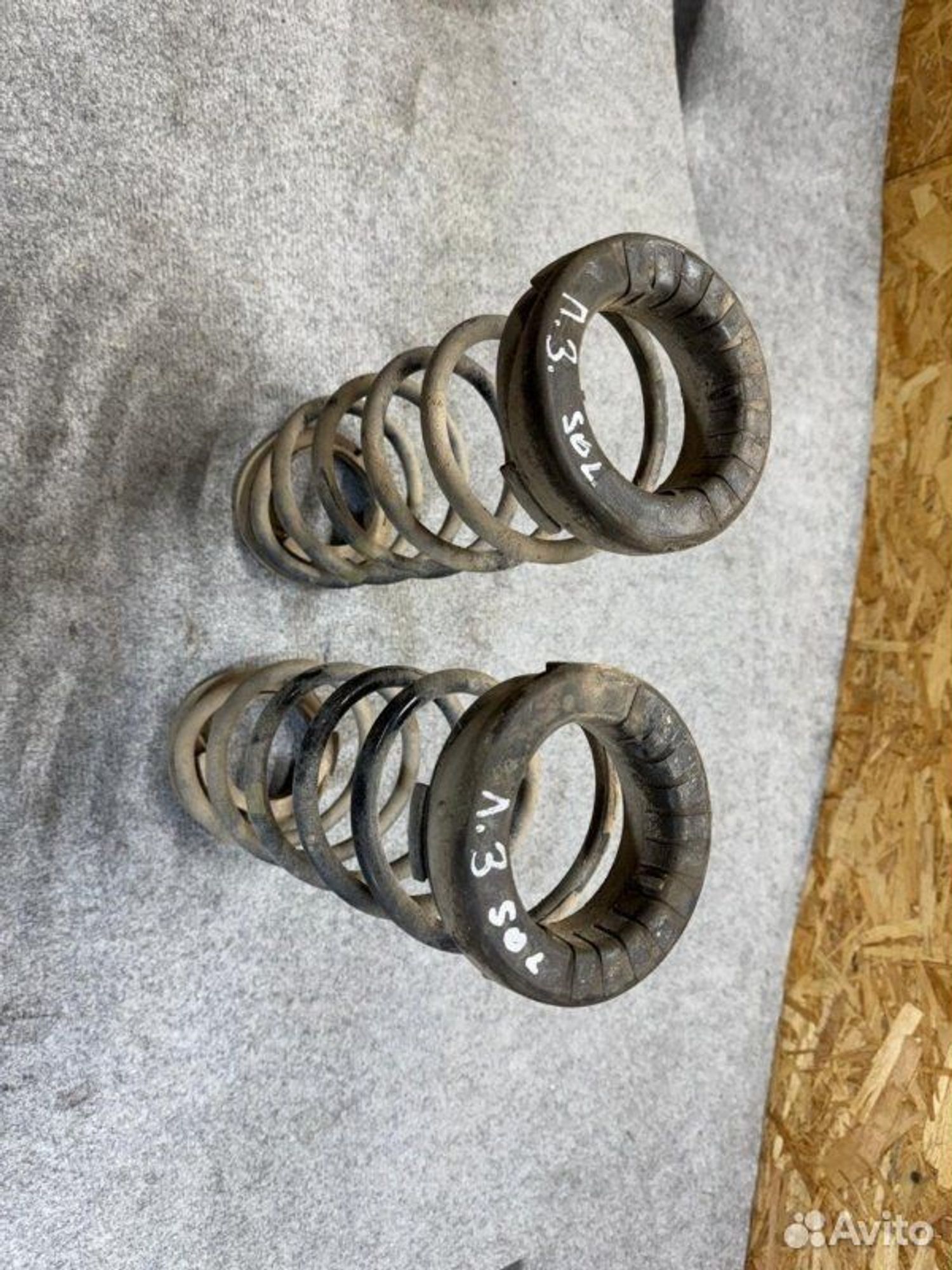 Пружина подвески задняя Hyundai Solaris G4FC 2013, 2500 рублей, Семиозерка