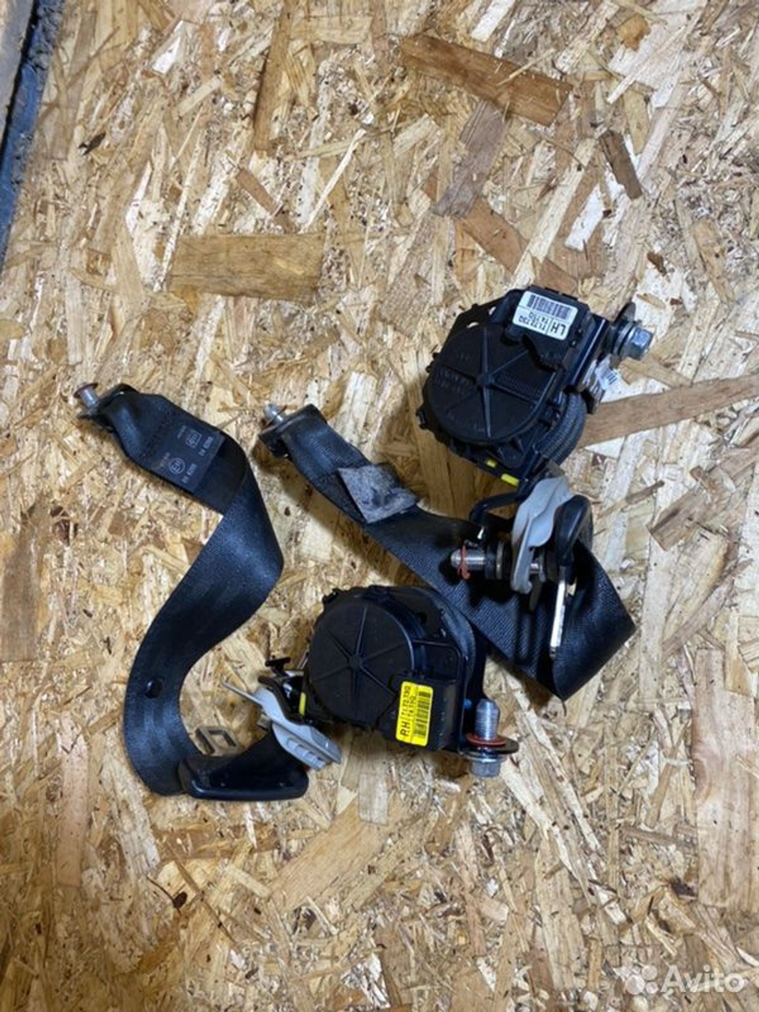 Ремень безопасности задний Kia Picanto 2 G4LA 2013, 1000 рублей, Семиозерка