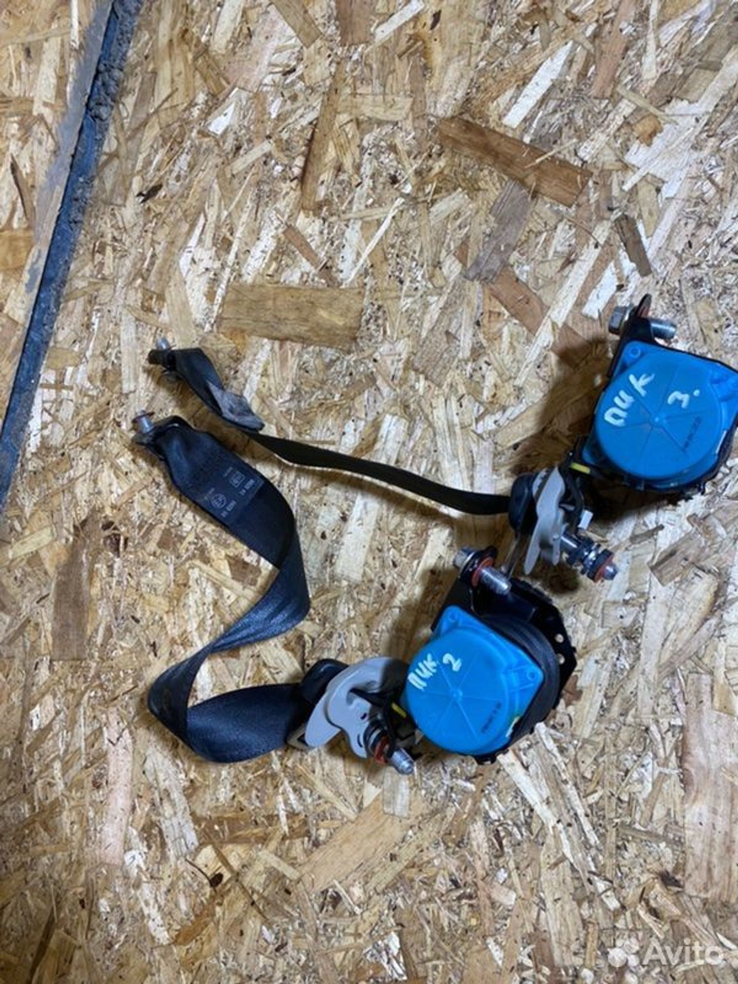 Ремень безопасности задний Kia Picanto 2 G4LA 2013, 1000 рублей, Семиозерка