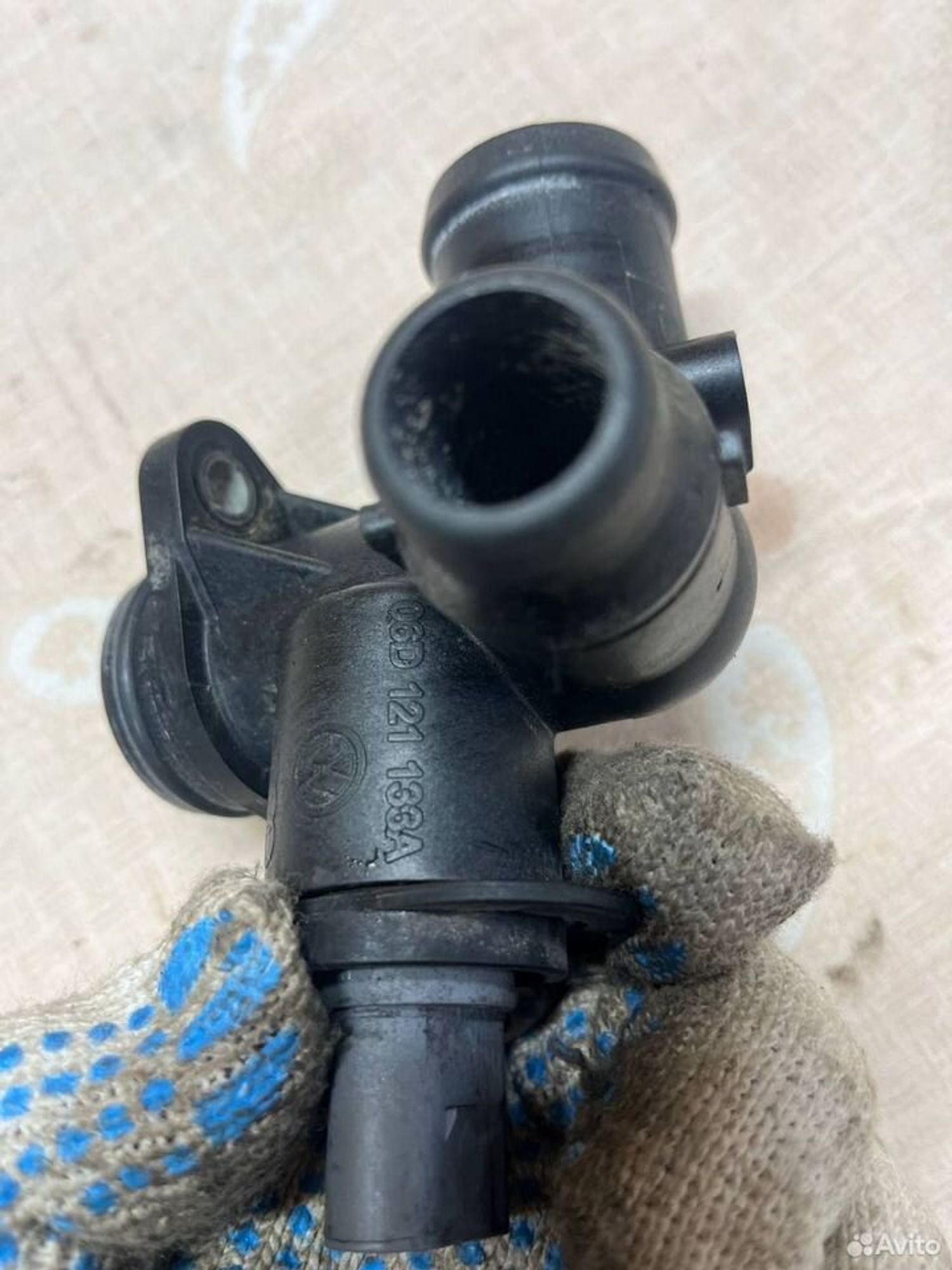 Фланец системы охлаждения Audi a4, 1000 рублей, Семиозерка