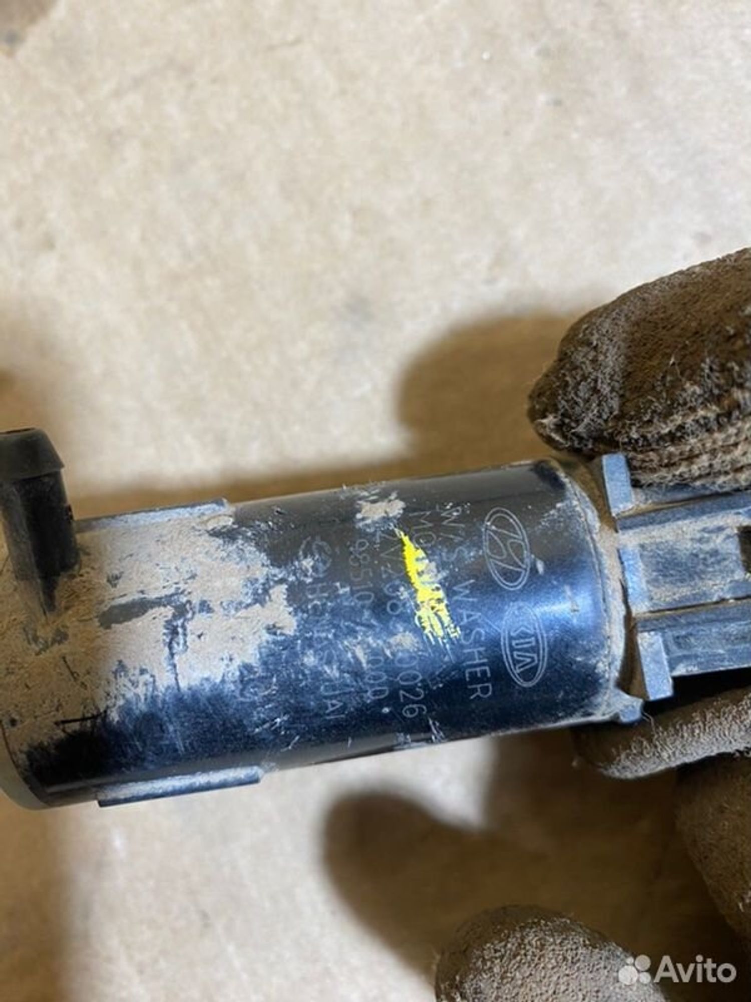 Насос омывателя Kia Picanto 2 G4LA 2013, 1000 рублей, Семиозерка