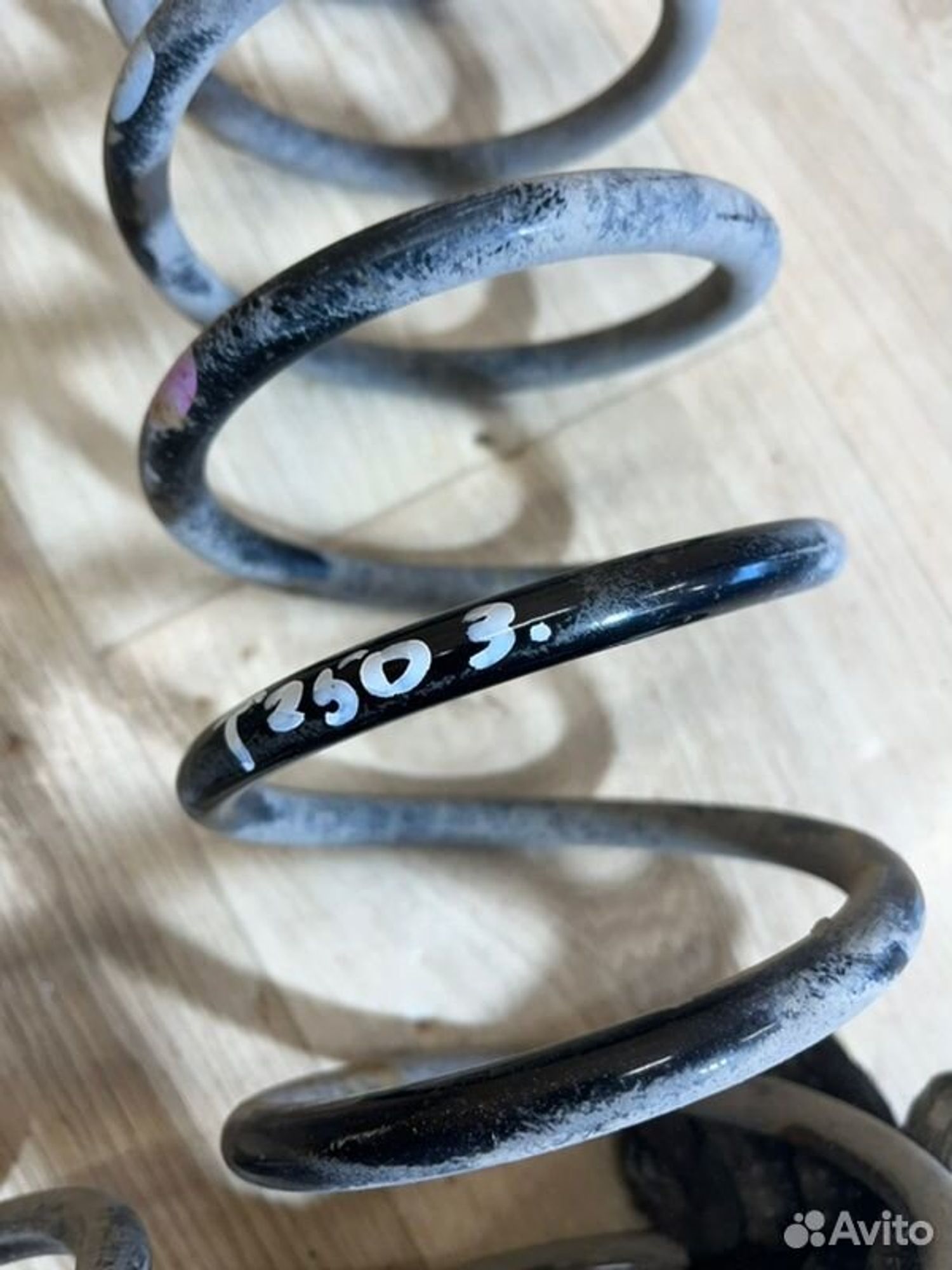 Пружина подвески задняя Chevrolet Aveo T250 F14D3, 1200 рублей, Семиозерка