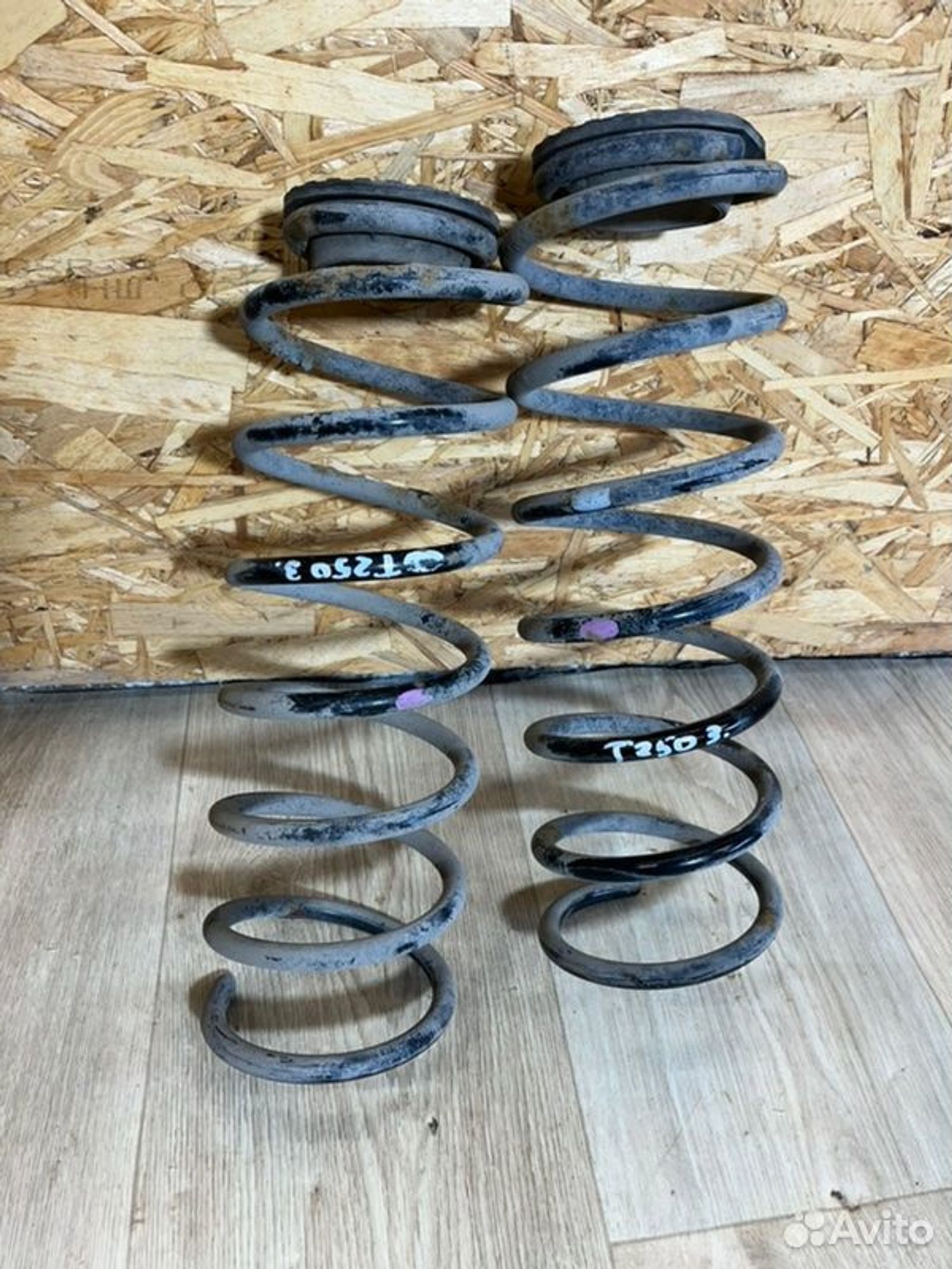 Пружина подвески задняя Chevrolet Aveo T250 F14D3, 1200 рублей, Семиозерка