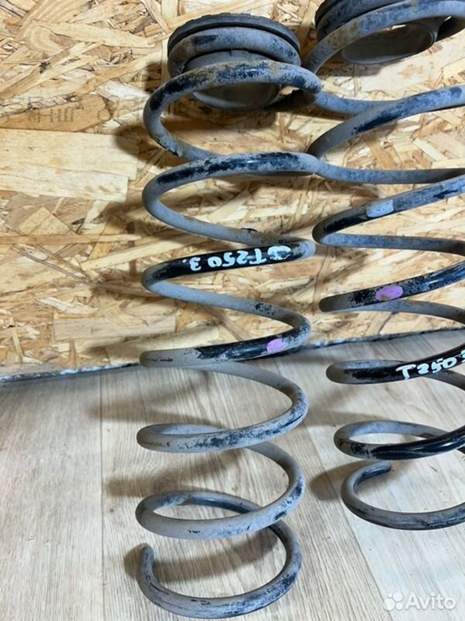 Пружина подвески задняя Chevrolet Aveo T250 F14D3, 1200 рублей, Семиозерка