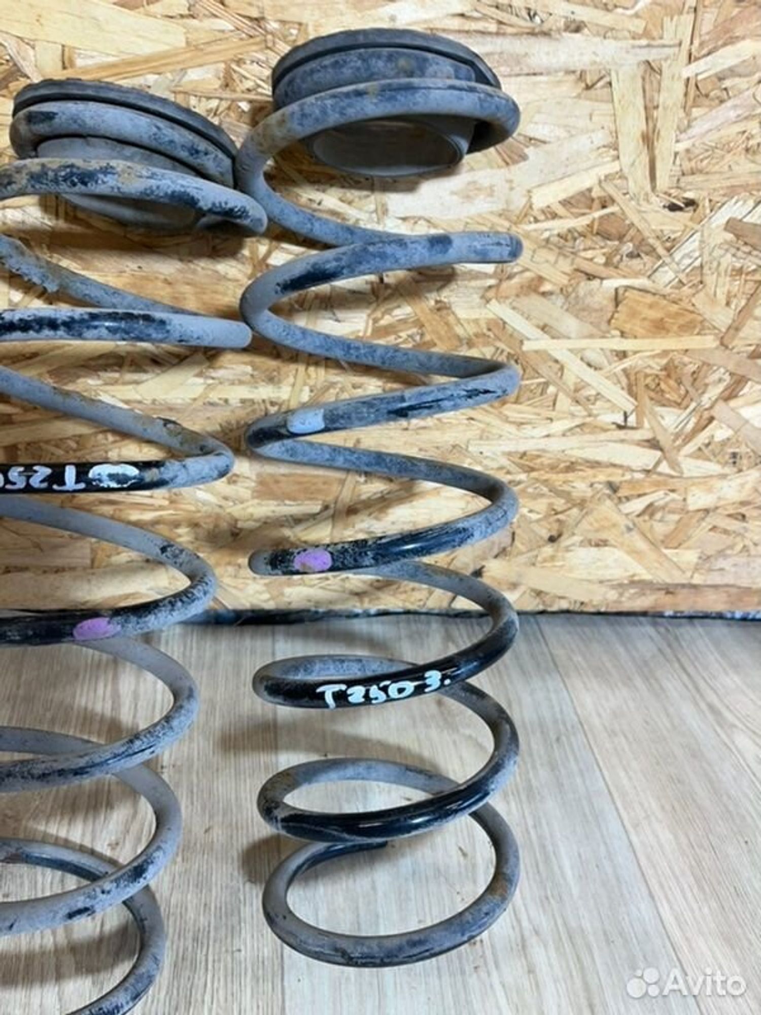 Пружина подвески задняя Chevrolet Aveo T250 F14D3, 1200 рублей, Семиозерка