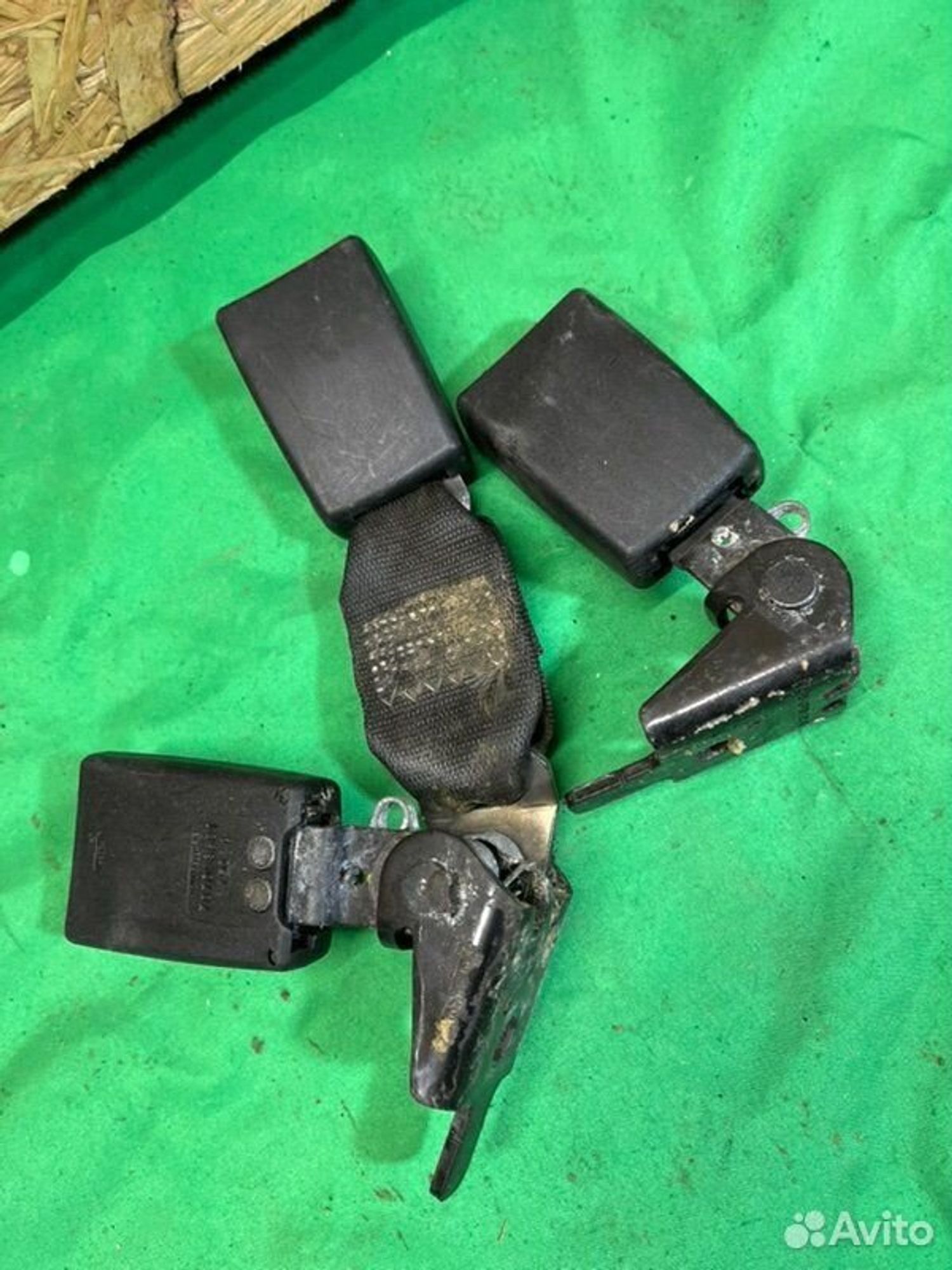 Замок ремня безопасности задний Bmw X5 E53 M54B30, 1000 рублей, Семиозерка