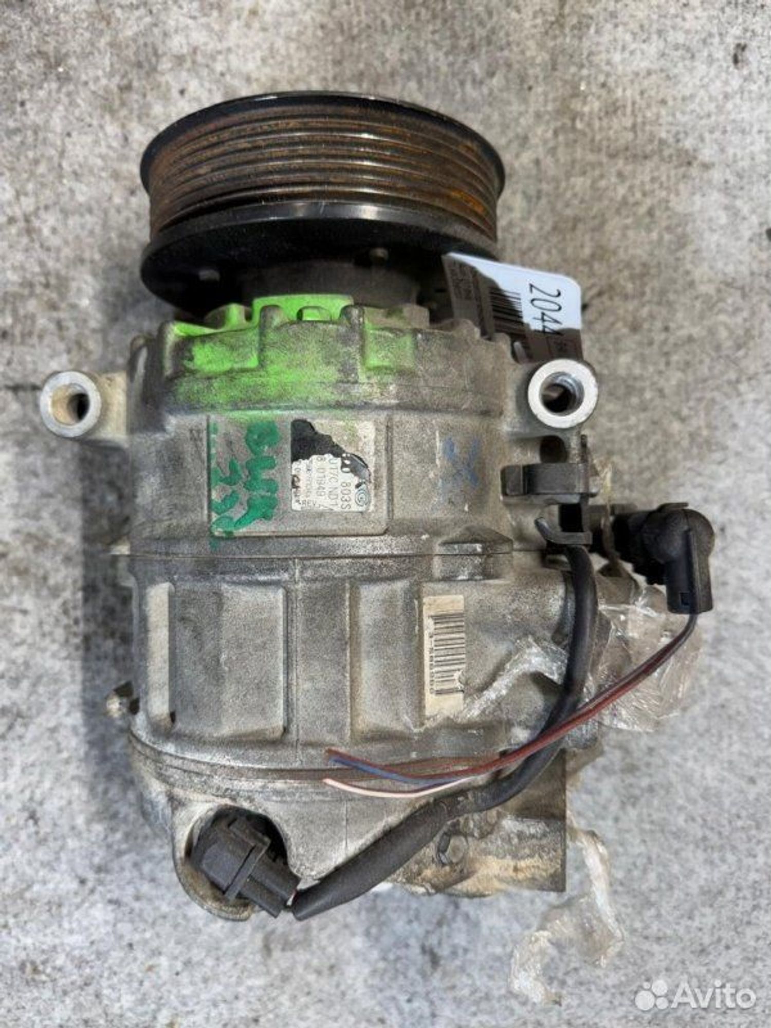 Компрессор кондиционера Volkswagen Touareg 2009, 12000 рублей, Семиозерка