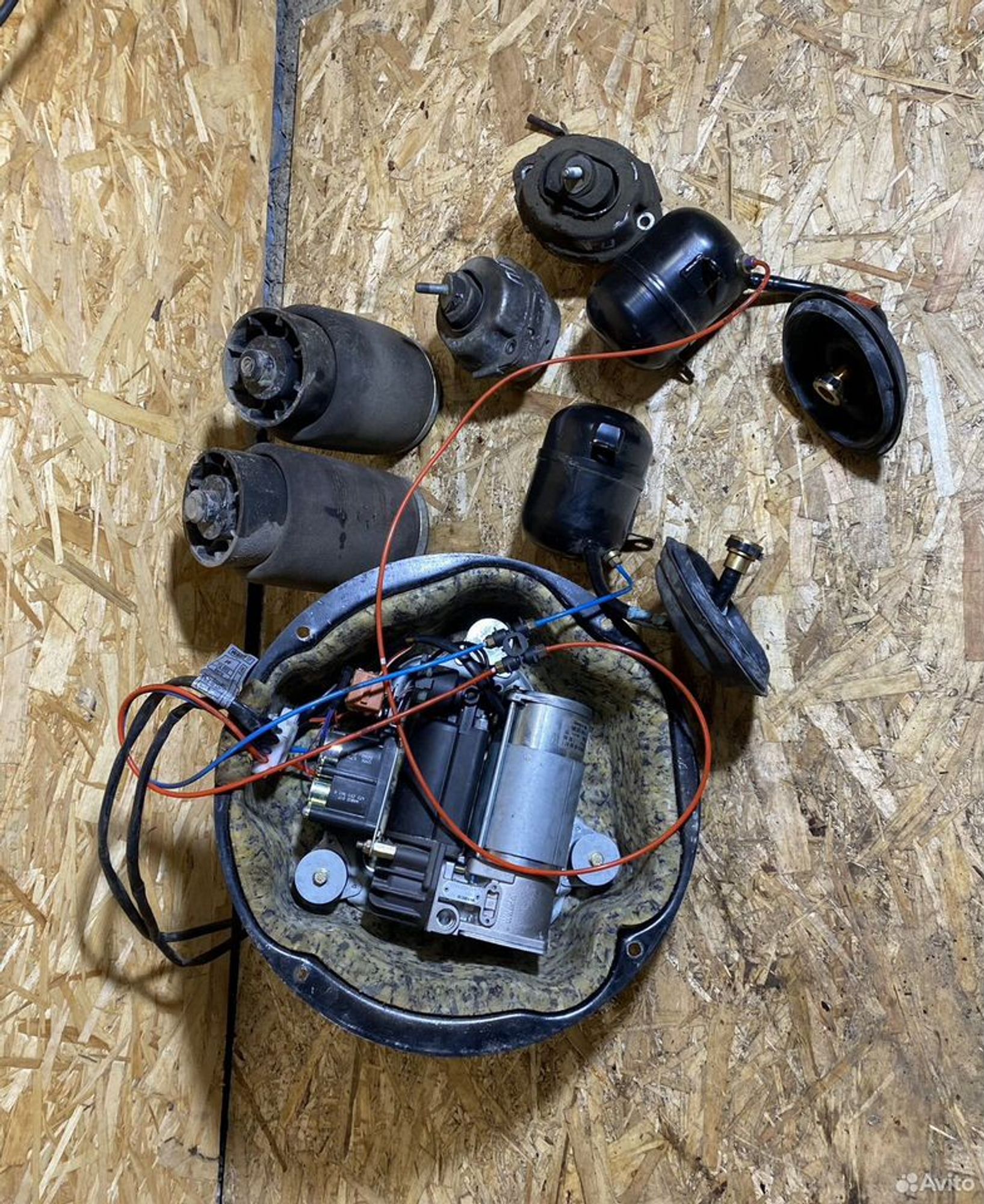 Комплект пневмоподвески bmw e53 x5, 25000 рублей, Семиозерка