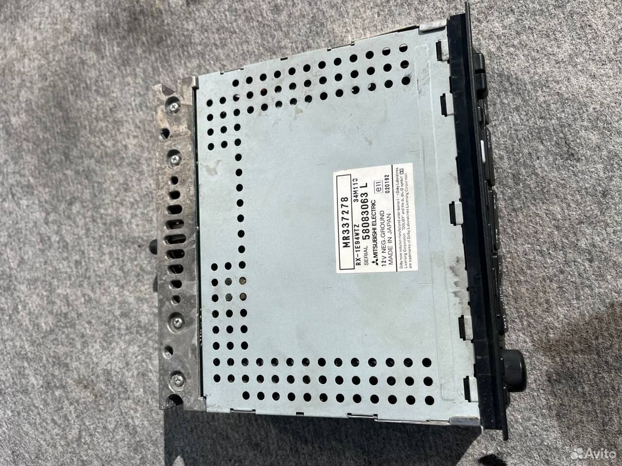 Кассетник радио Pajero 3, 1600 рублей, Семиозерка