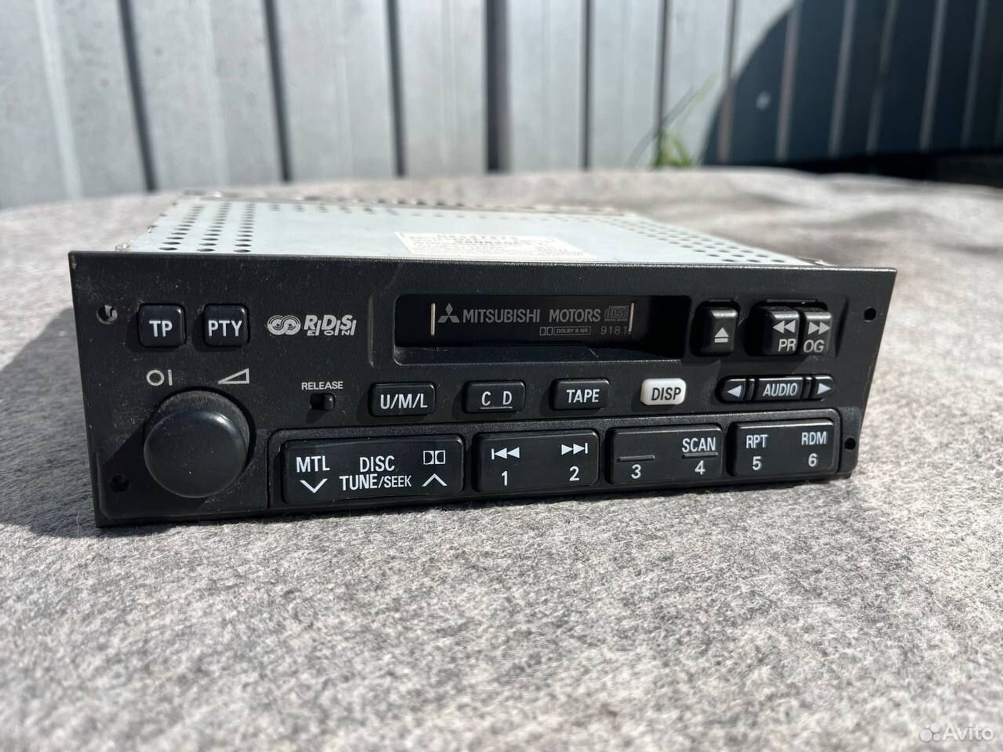 Кассетник радио Pajero 3, 1600 рублей, Семиозерка