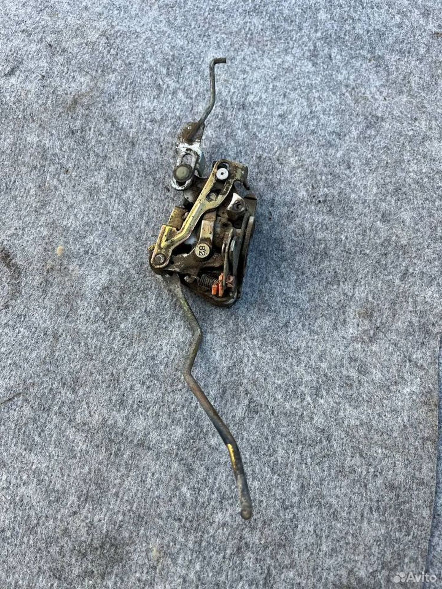 Замок передней левой двери Pajero 2, 1000 рублей, Семиозерка