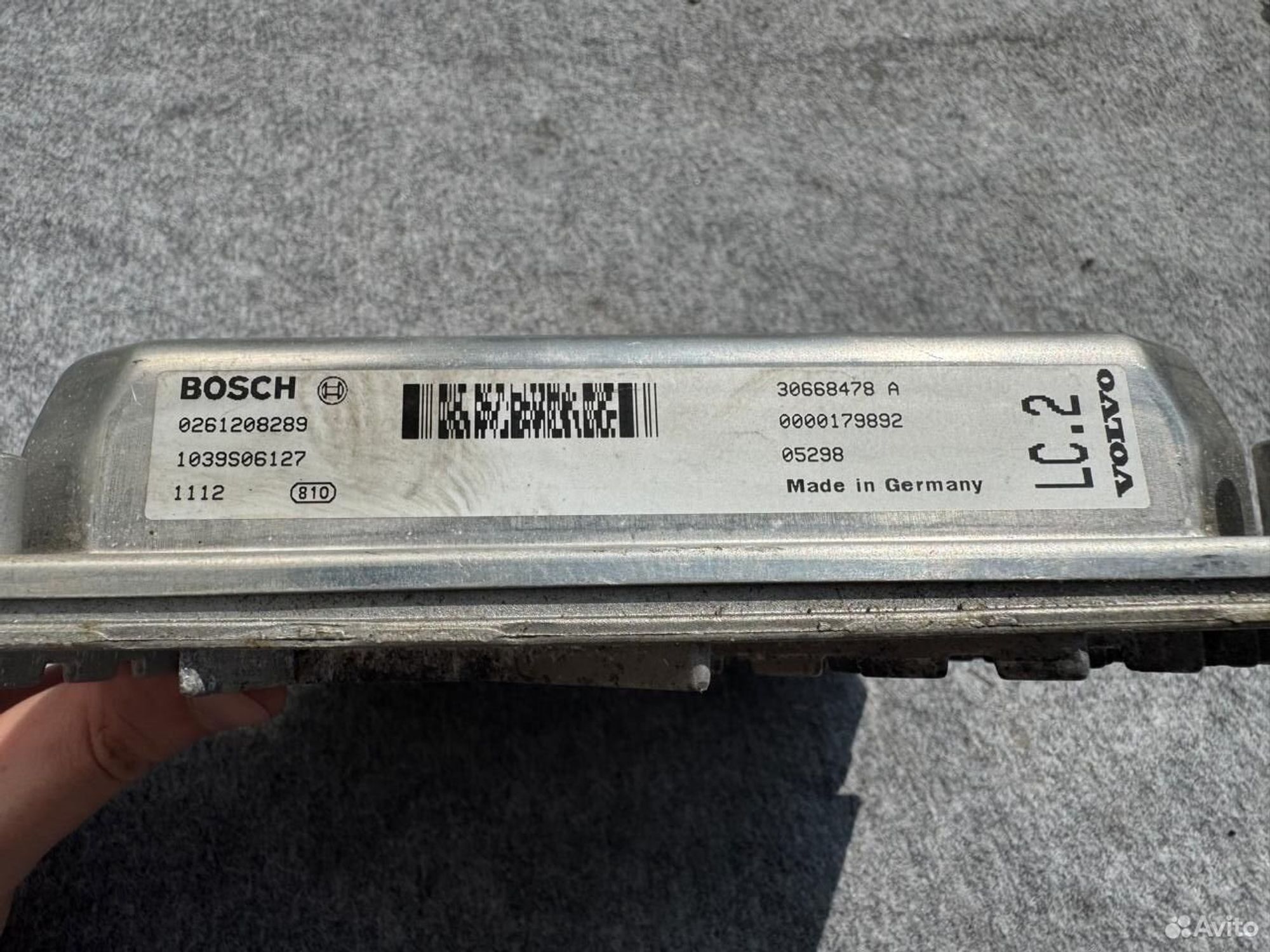 Эбу двигателя Вольво xc 70, 2500 рублей, Семиозерка