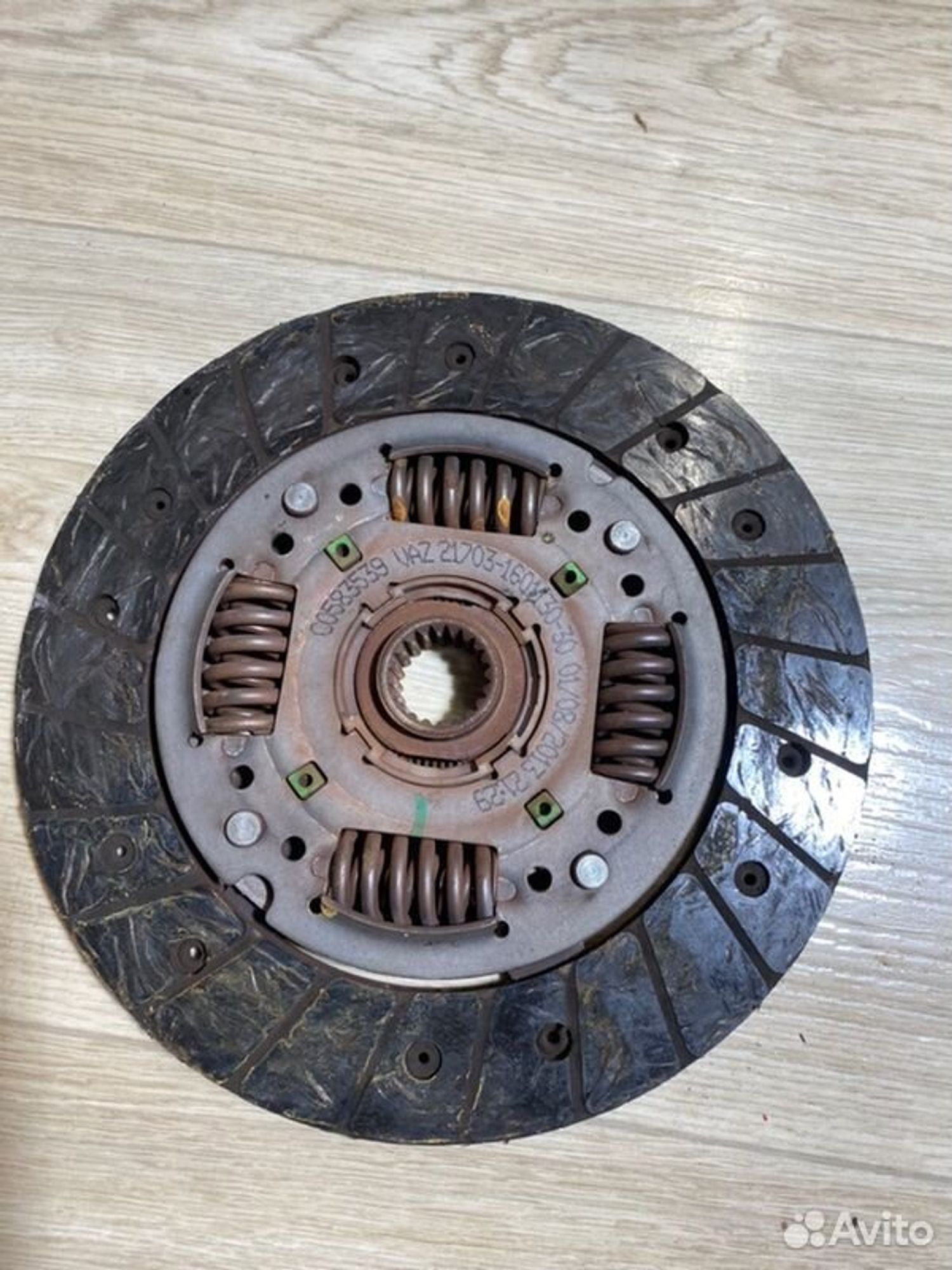 Диск сцепления Лада Калина 2 11193 2013, 1800 рублей, Семиозерка