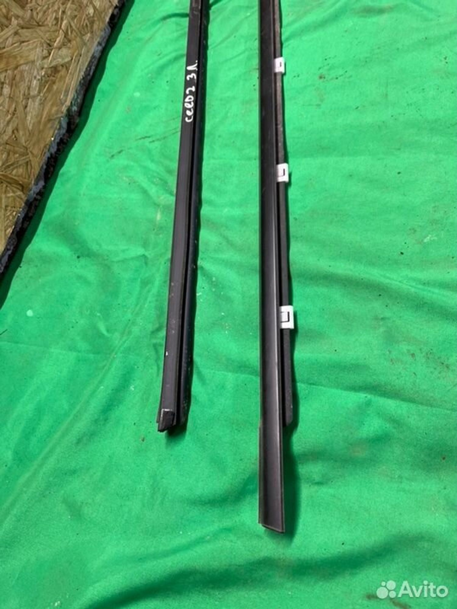 Уплотнитель стекла двери задний левый Kia Ceed JD, 1200 рублей, Семиозерка