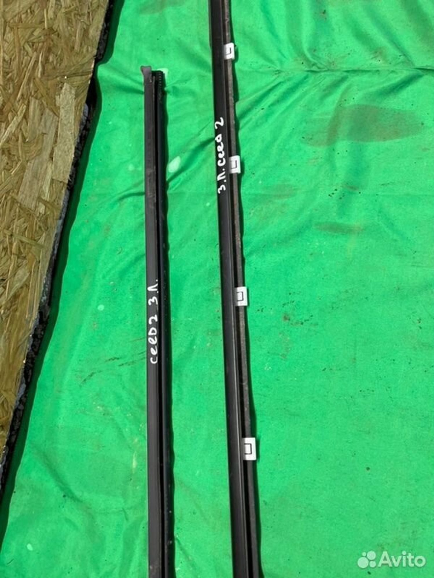 Уплотнитель стекла двери задний левый Kia Ceed JD, 1200 рублей, Семиозерка