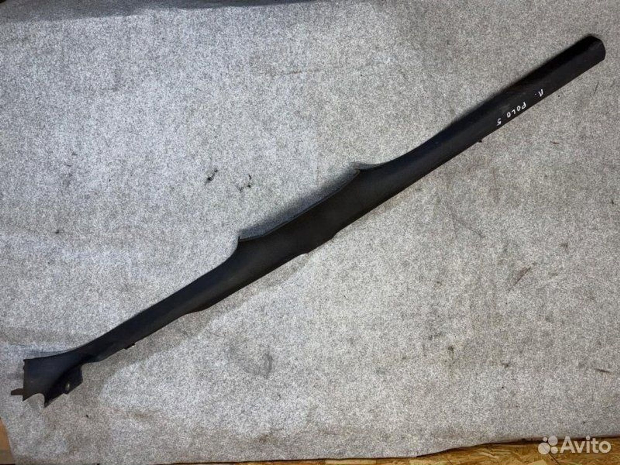 Декоративная накладка порога левая Volkswagen Polo, 1000 рублей, Семиозерка