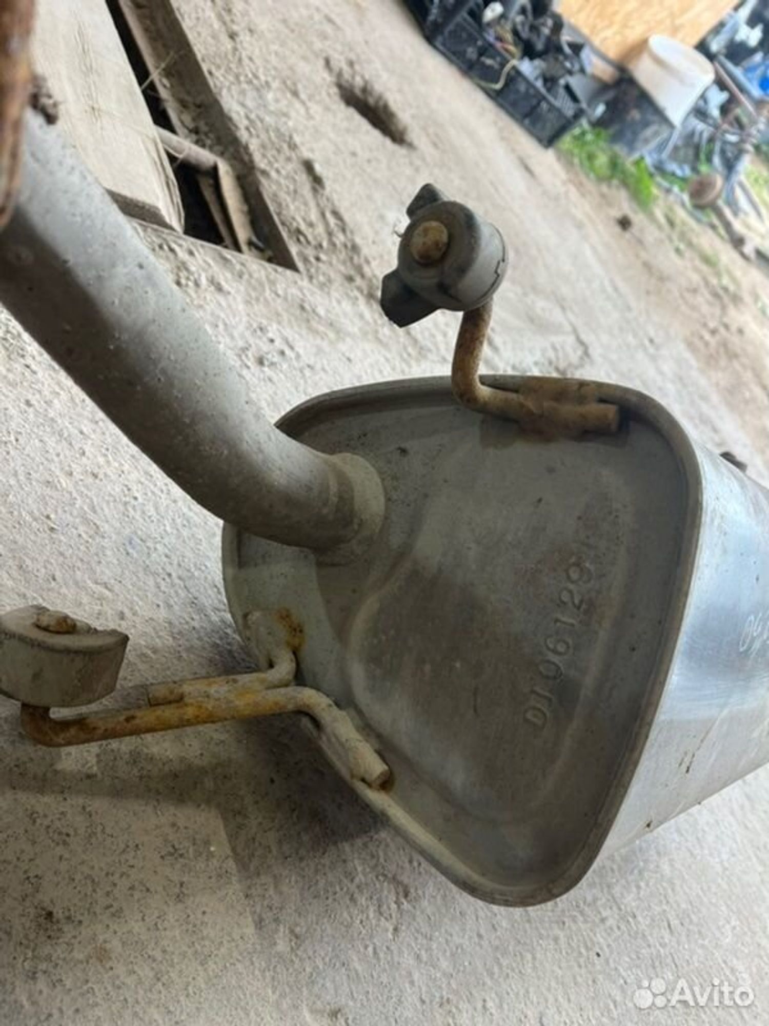 Глушитель в сборе Chevrolet Aveo T250 F14D3 2006, 4500 рублей, Семиозерка