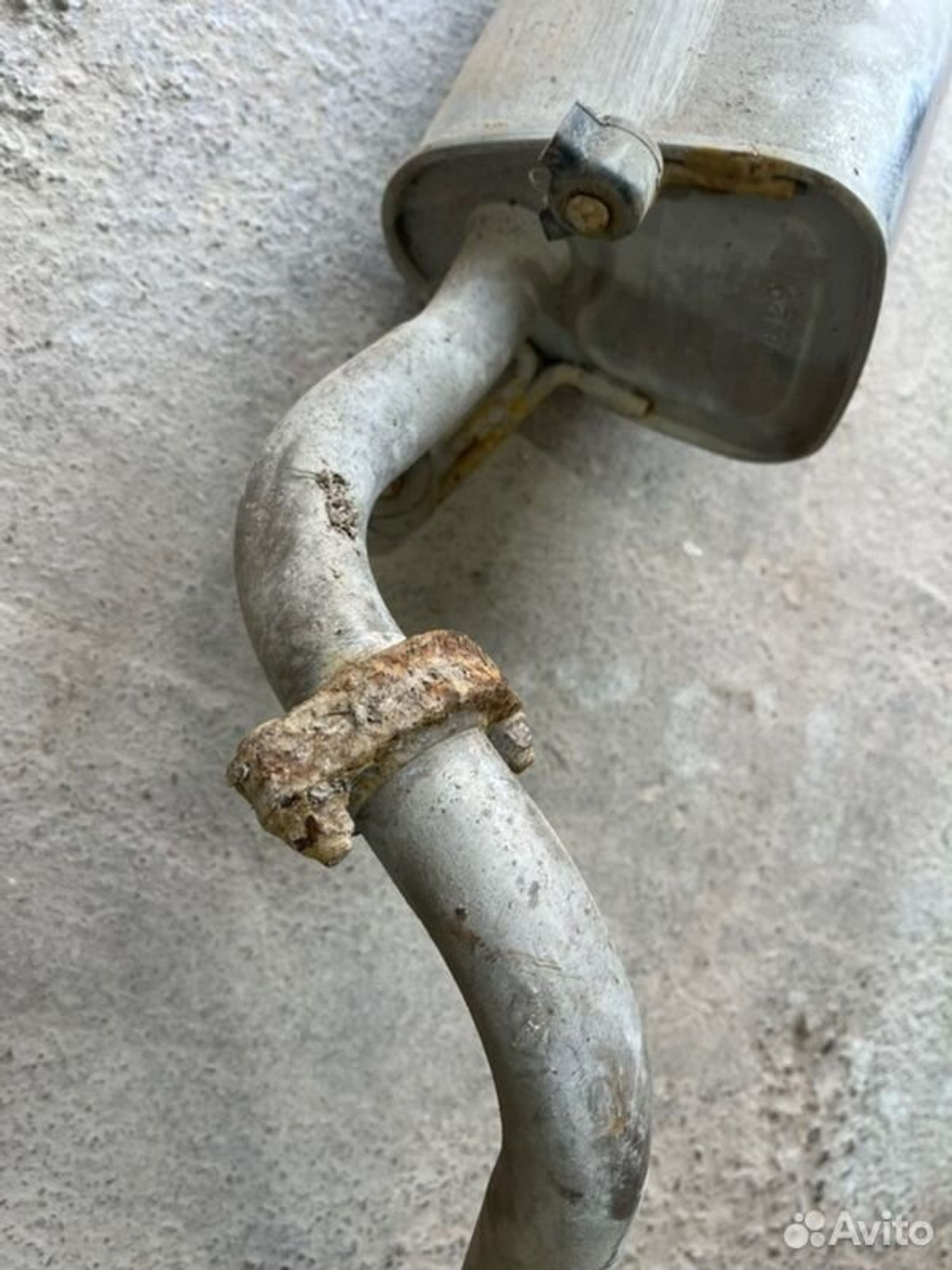 Глушитель в сборе Chevrolet Aveo T250 F14D3 2006, 4500 рублей, Семиозерка