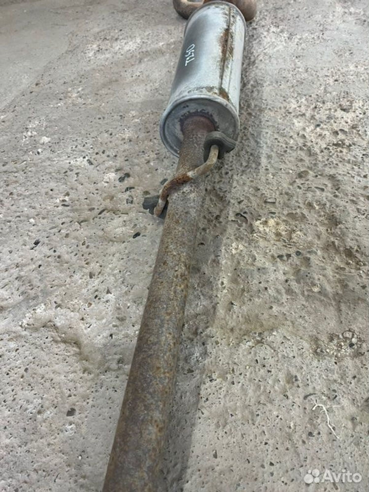 Глушитель в сборе Chevrolet Aveo T250 F14D3 2006, 4500 рублей, Семиозерка