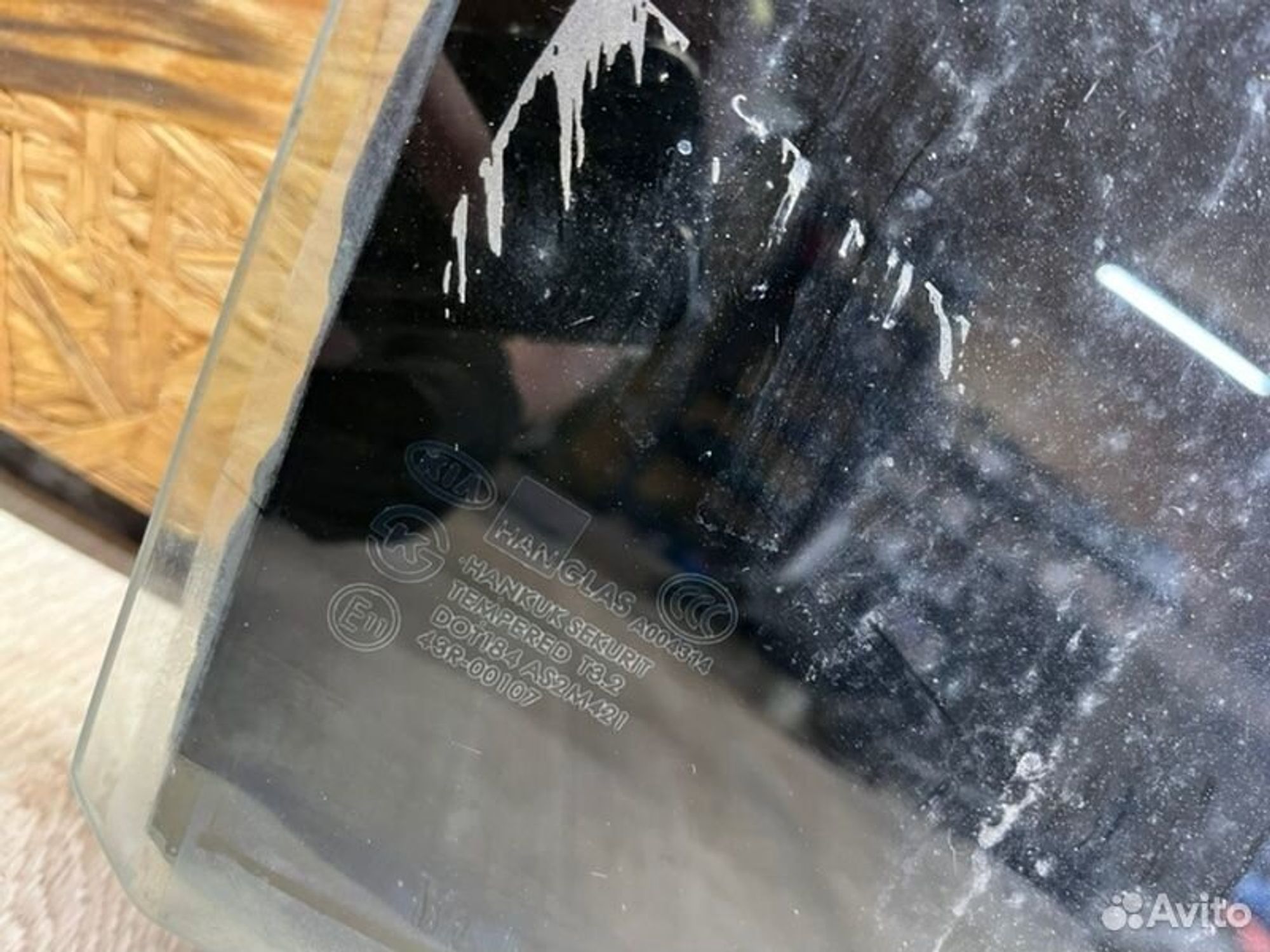 Стекло двери заднее правое Kia Spectra SD S6D 2007, 1200 рублей, Семиозерка