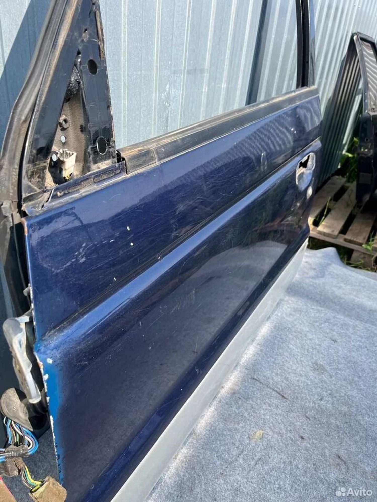 Дверь передняя левая Mitsubishi Pajero 2, 4500 рублей, Семиозерка